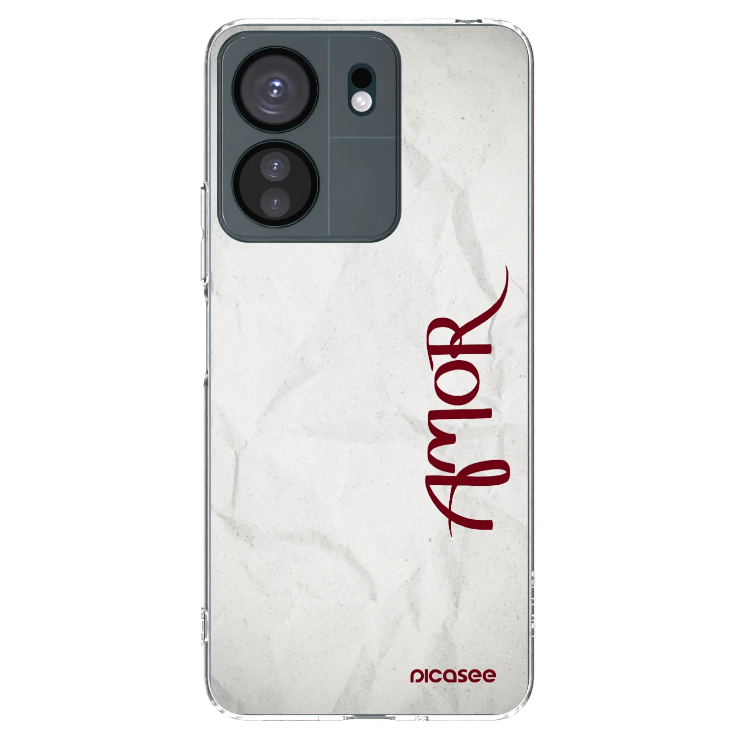 Picasee silikonový průhledný obal pro Xiaomi Redmi 13C 4G - Amor