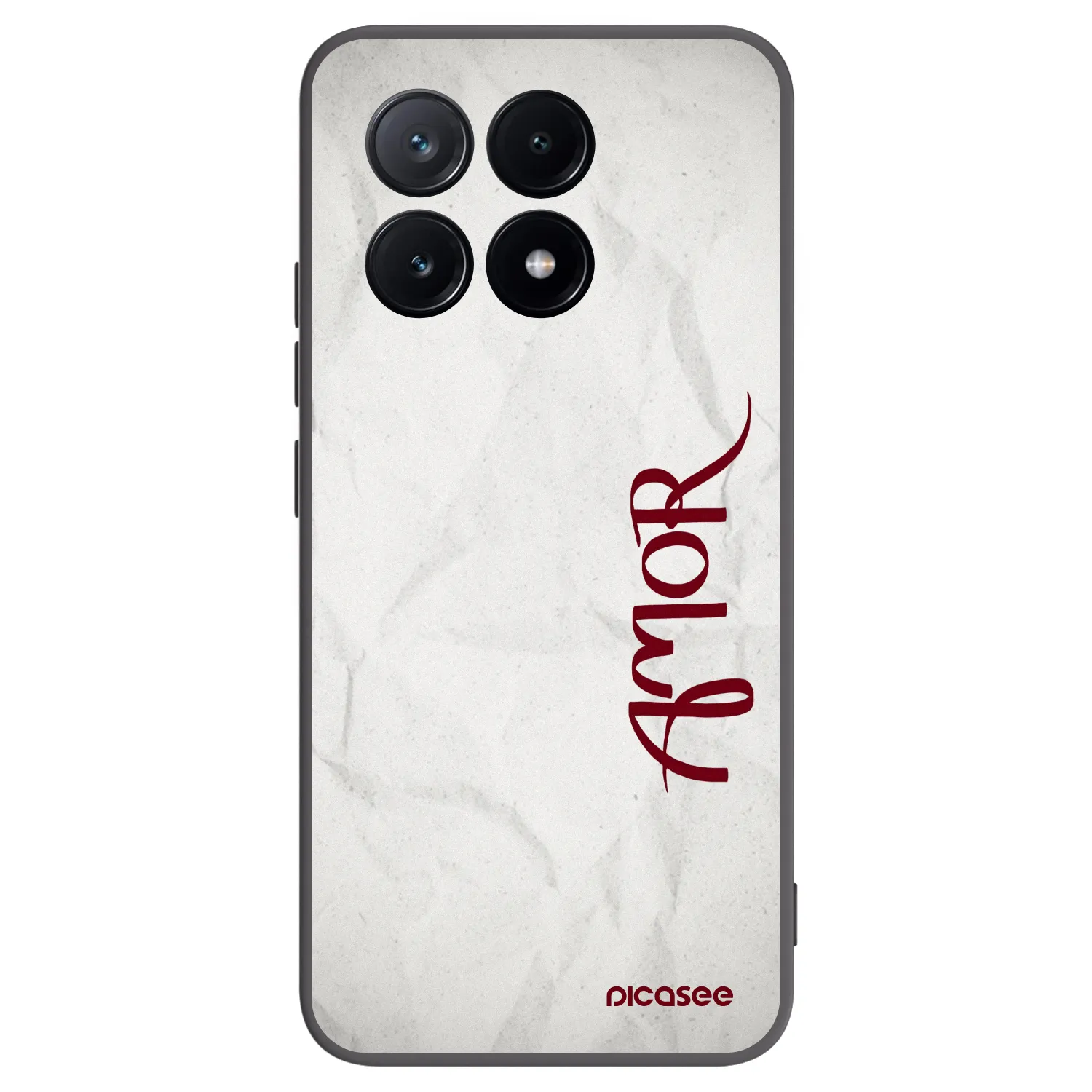 Picasee silikonový černý obal pro Xiaomi Poco X6 Pro - Amor