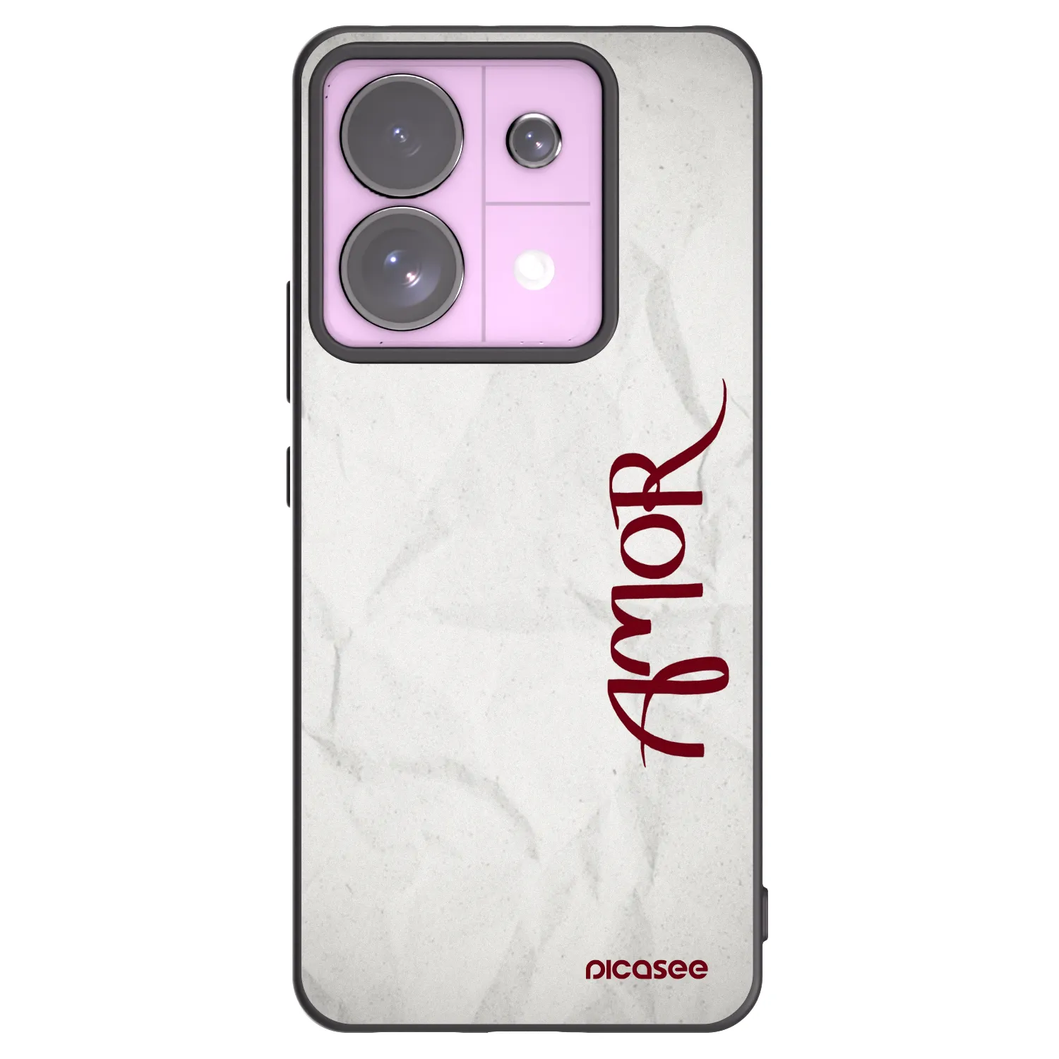 Picasee silikonový černý obal pro Xiaomi Redmi Note 13 Pro 5G - Amor