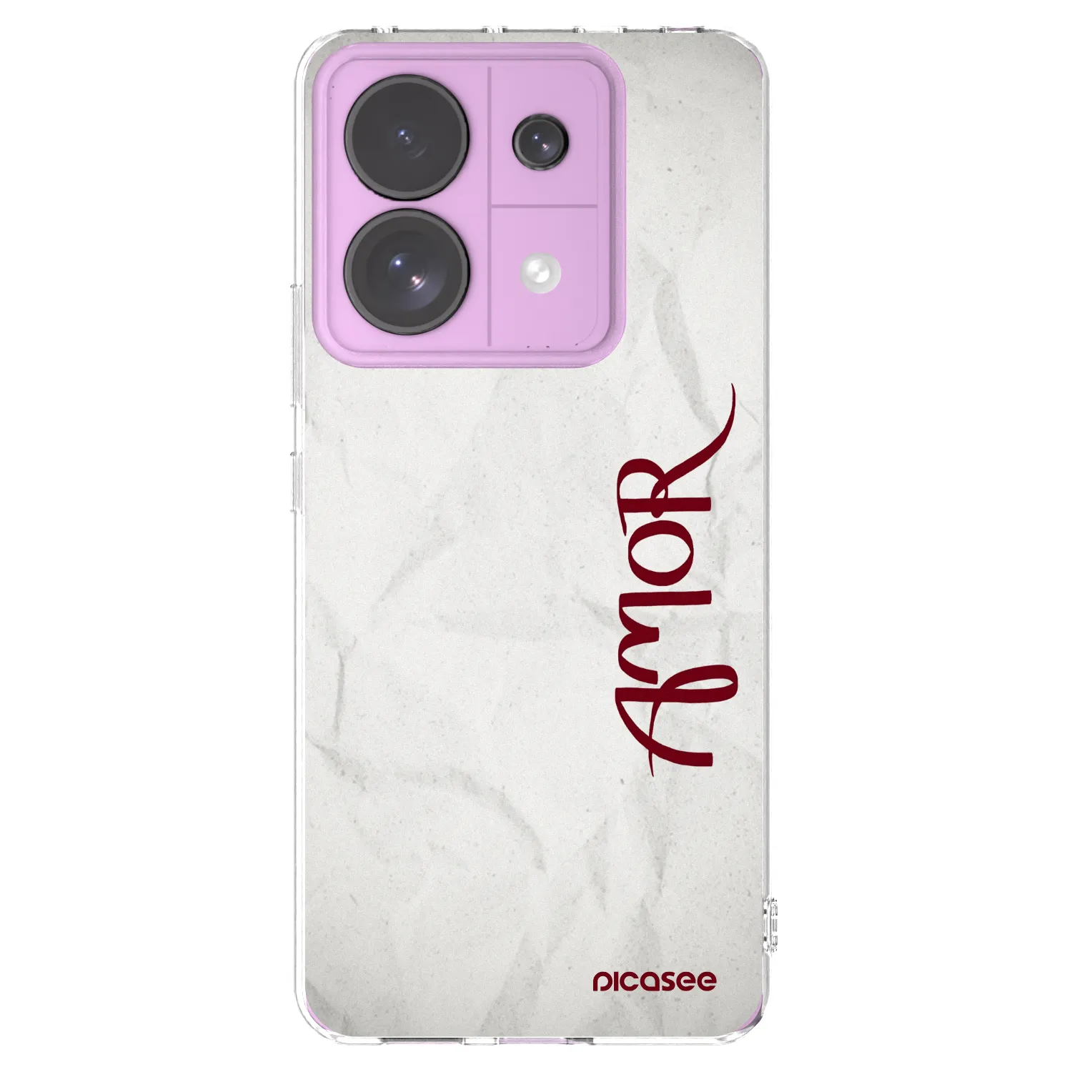 Picasee silikonový průhledný obal pro Xiaomi Redmi Note 13 Pro 5G - Amor