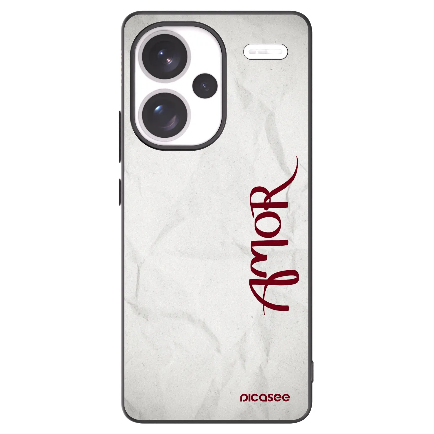 Picasee silikonový černý obal pro Xiaomi Redmi Note 13 Pro+ 5G - Amor