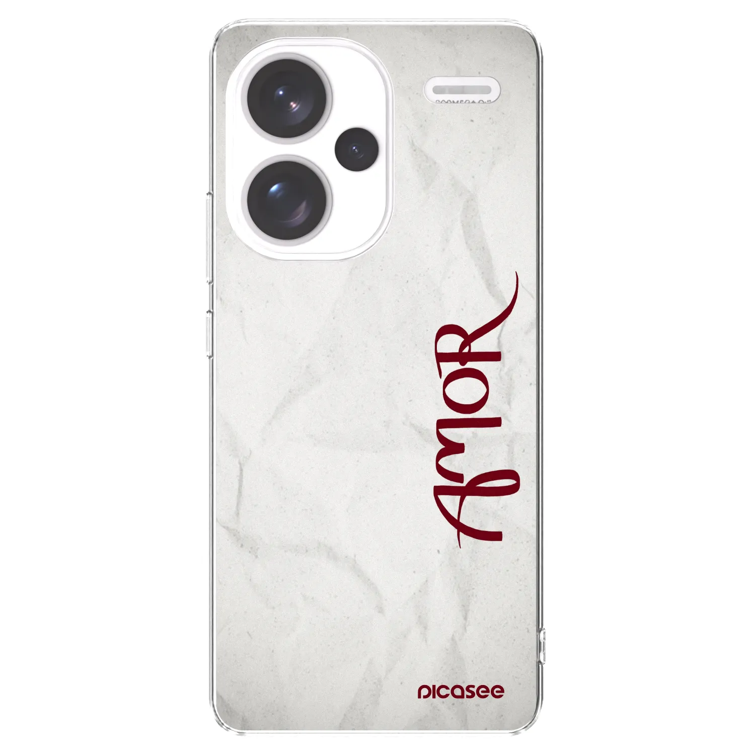 Picasee silikonový průhledný obal pro Xiaomi Redmi Note 13 Pro+ 5G - Amor