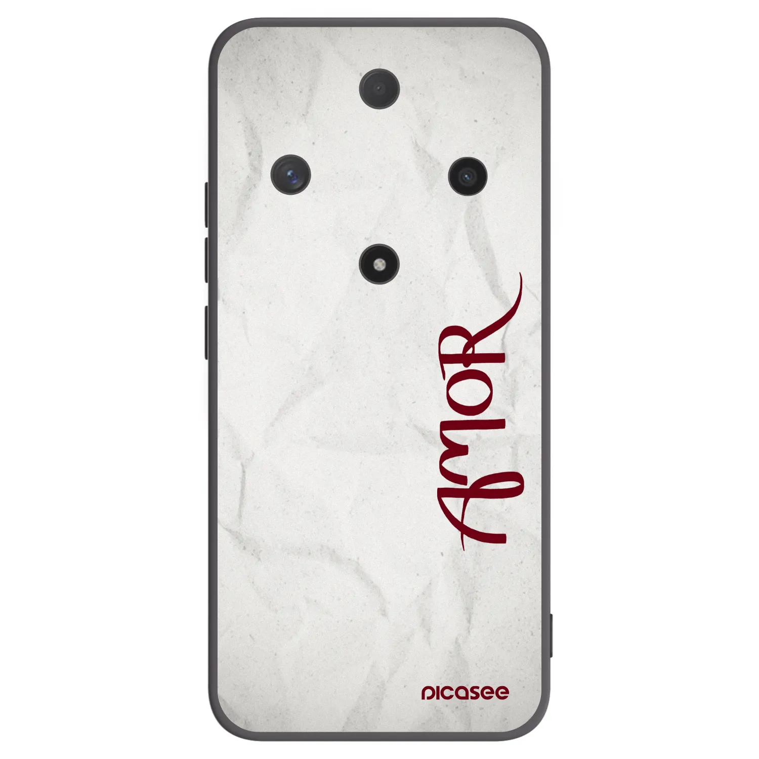 Picasee silikonový černý obal pro Honor Magic6 Lite 5G - Amor