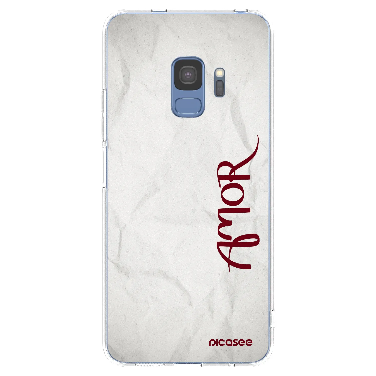 Picasee silikonový průhledný obal pro Samsung Galaxy S9 G960F - Amor