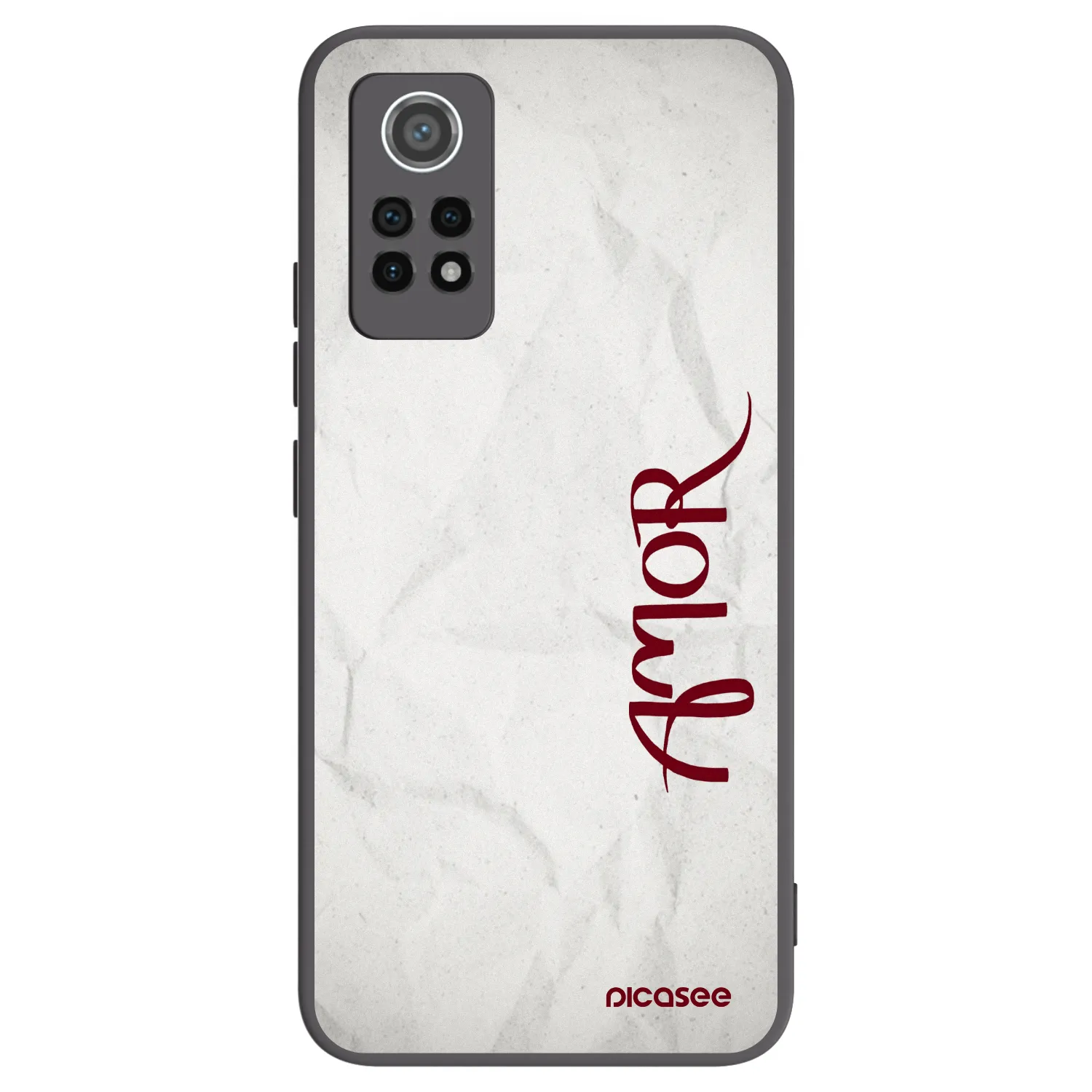 Picasee silikonový černý obal pro Xiaomi Redmi Note 12 Pro 4G - Amor