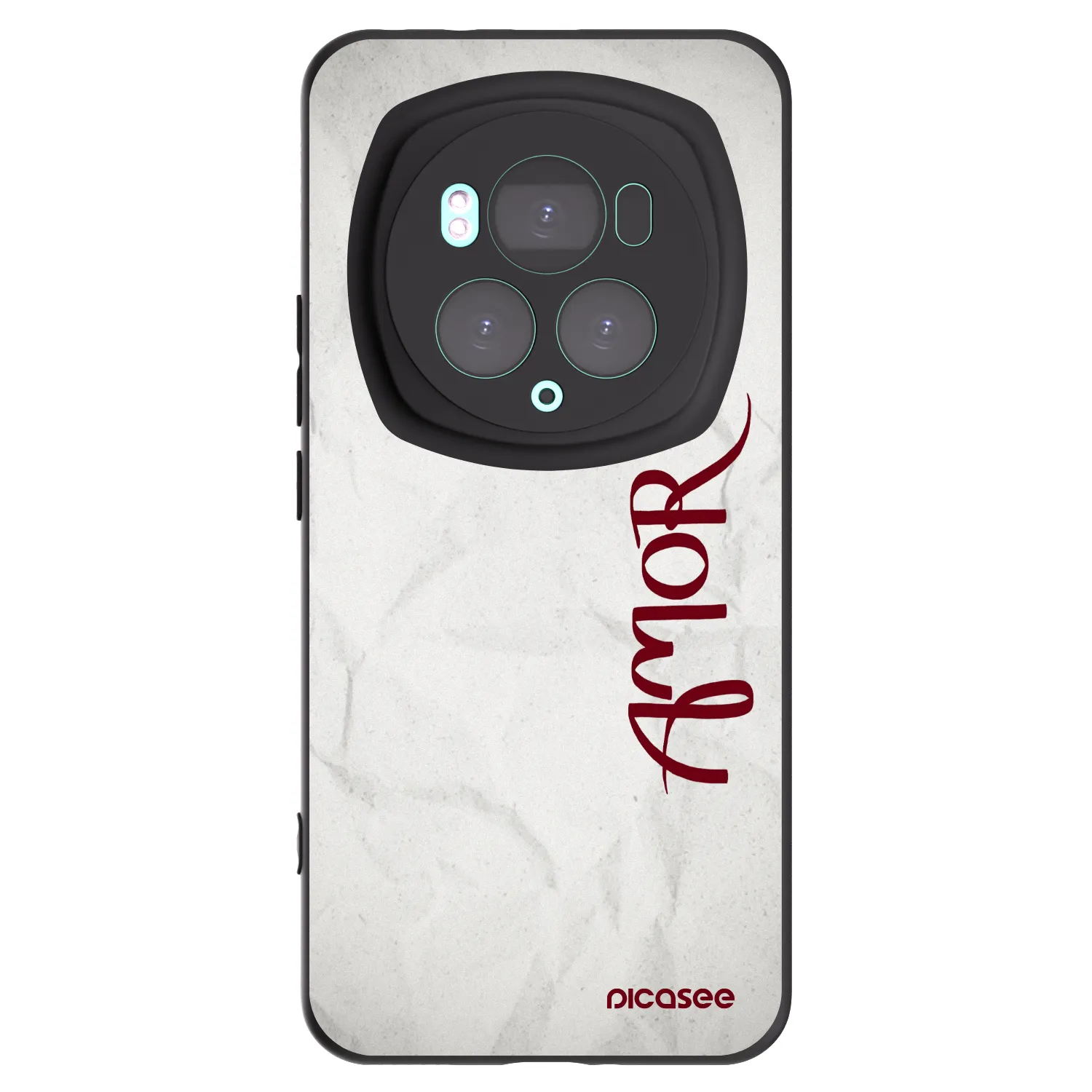 Picasee silikonový černý obal pro Honor Magic6 Pro - Amor