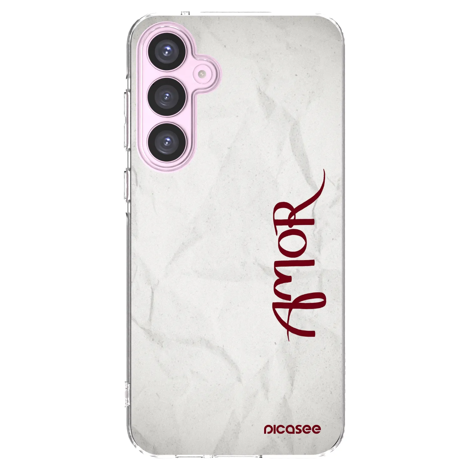 Picasee silikonový průhledný obal pro Samsung Galaxy A55 5G A556B - Amor