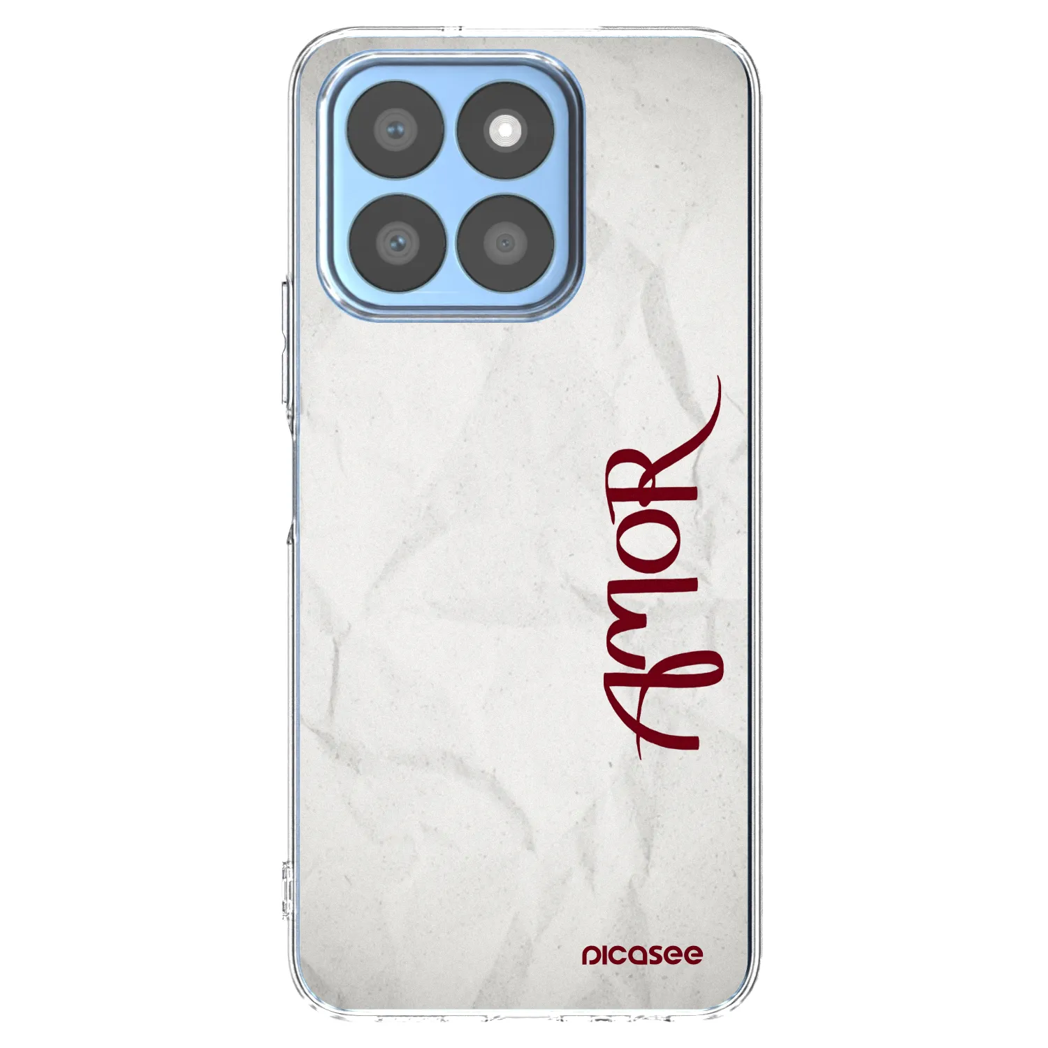 Picasee silikonový průhledný obal pro Honor X8b - Amor