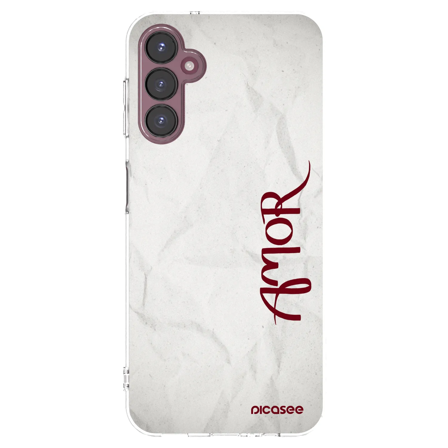 Picasee silikonový průhledný obal pro Samsung Galaxy A05s A057G - Amor