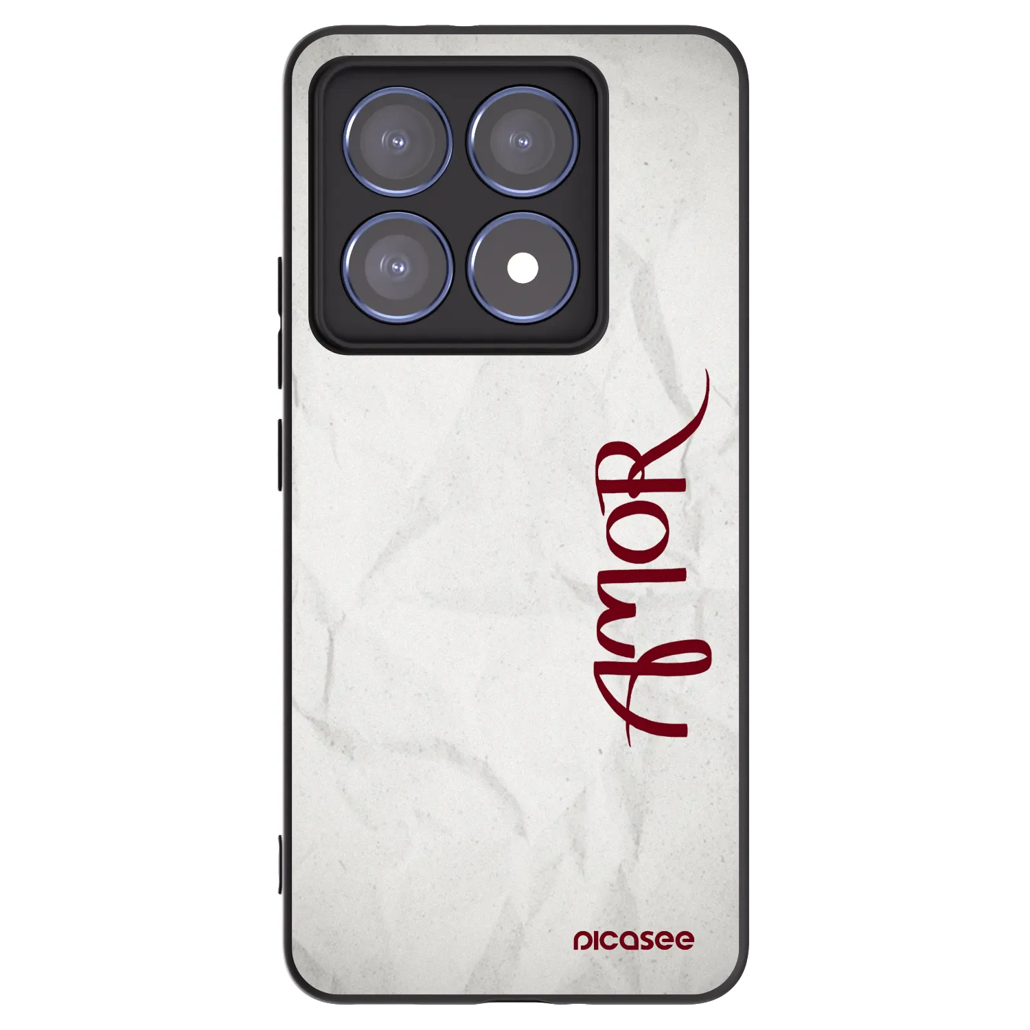 Picasee silikonový černý obal pro Xiaomi 14T Pro - Amor