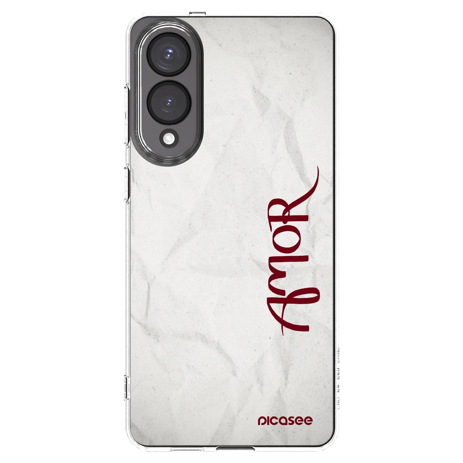 Picasee silikonový průhledný obal pro Samsung Galaxy S25 Edge 5G - Amor