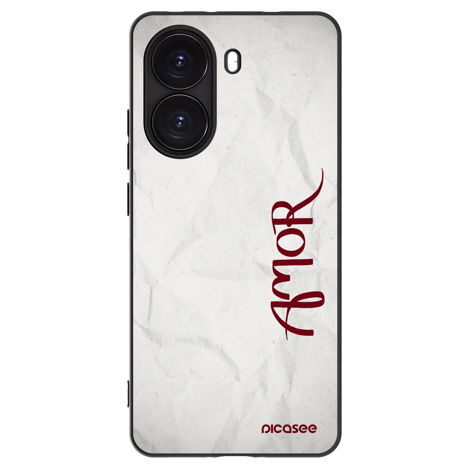 Picasee silikonový černý obal pro Xiaomi Poco X7 Pro 5G - Amor