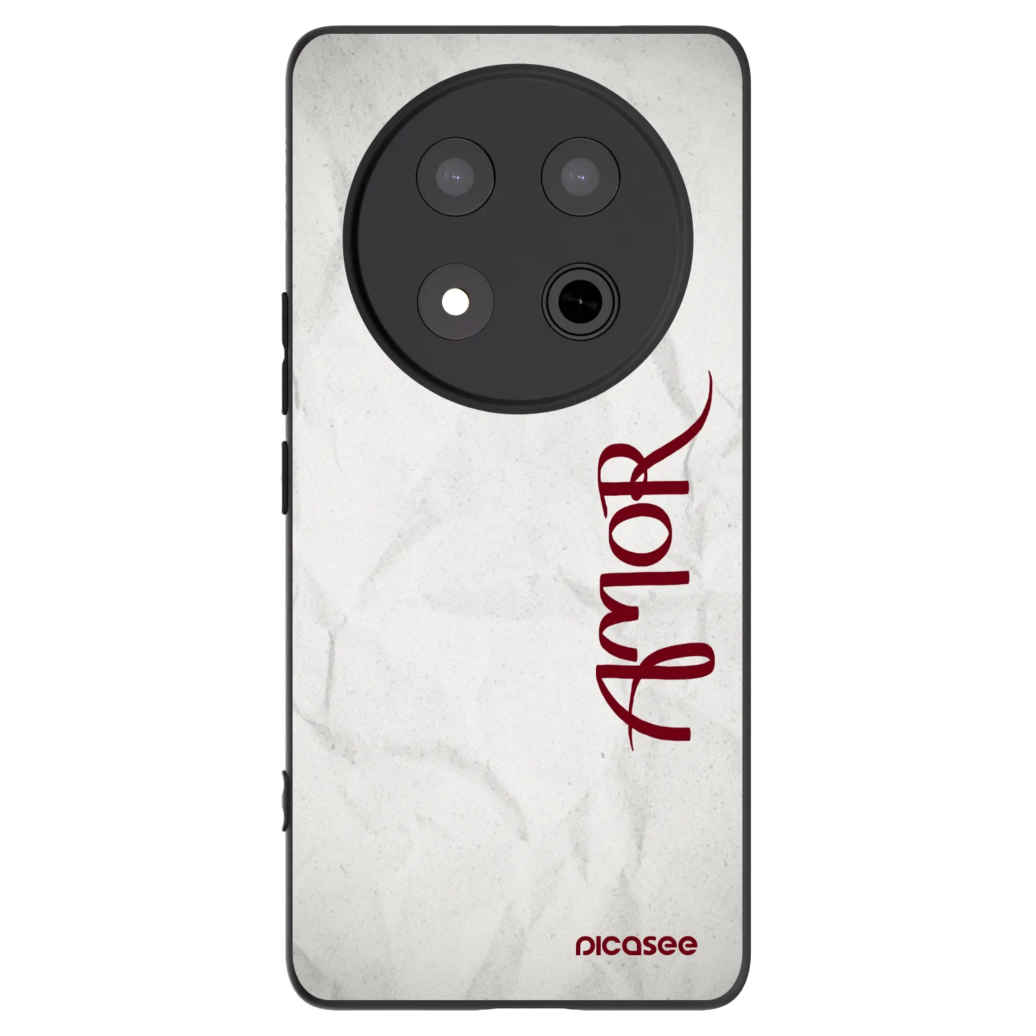 Picasee silikonový černý obal pro Honor Magic7 Lite 5G - Amor