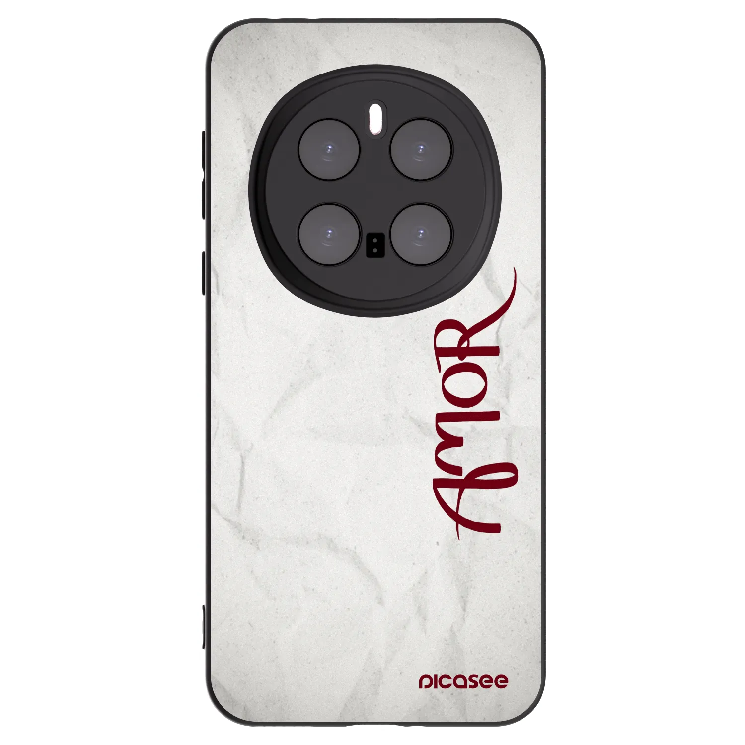 Picasee silikonový černý obal pro Honor Magic7 Pro 5G - Amor