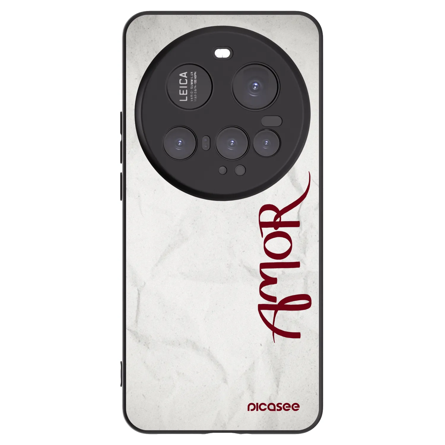 Picasee silikonový černý obal pro Xiaomi 15 Ultra - Amor