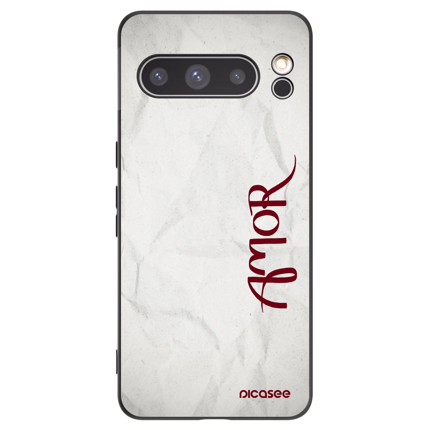 Picasee silikonový černý obal pro Google Pixel 8 Pro - Amor