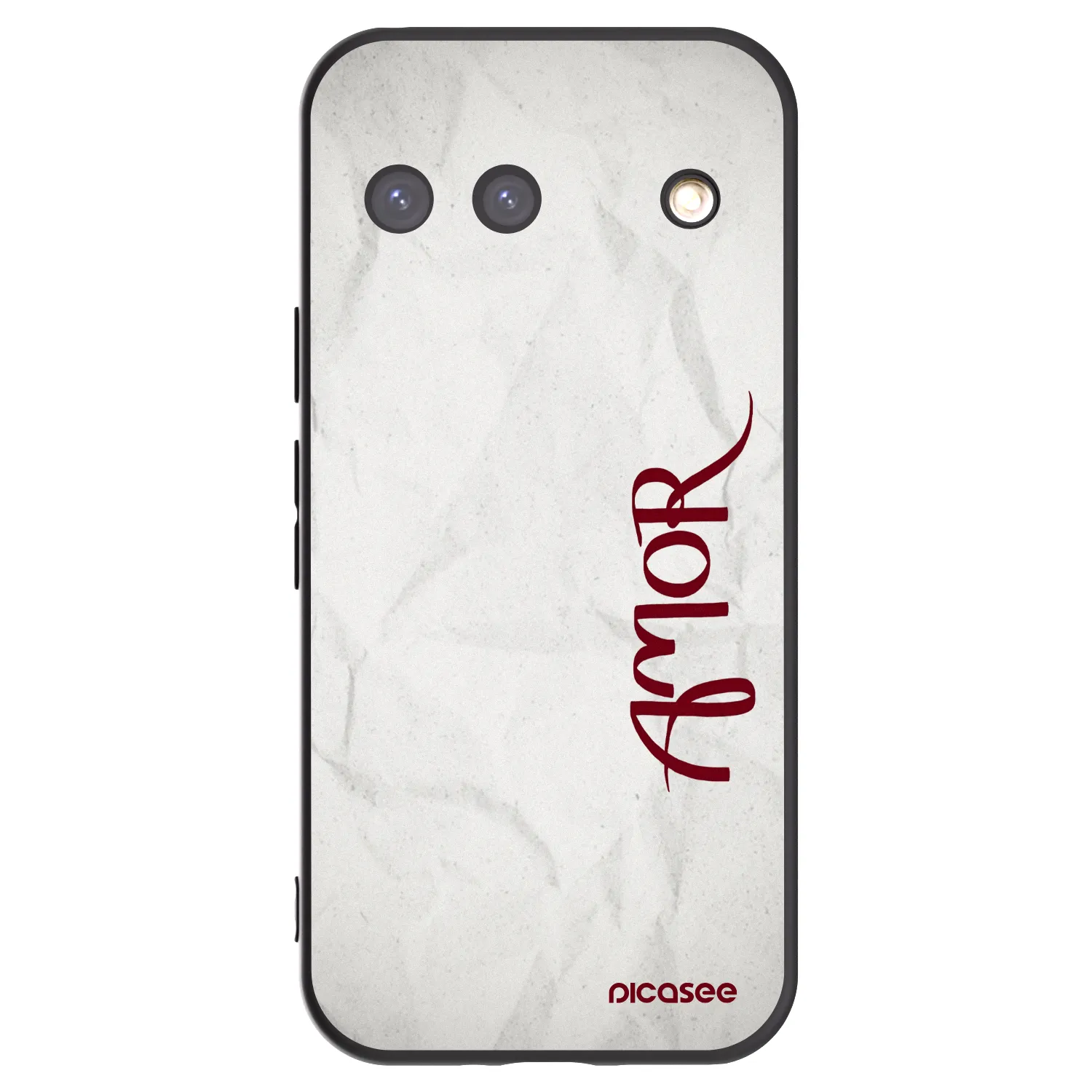 Picasee silikonový černý obal pro Google Pixel 9 - Amor