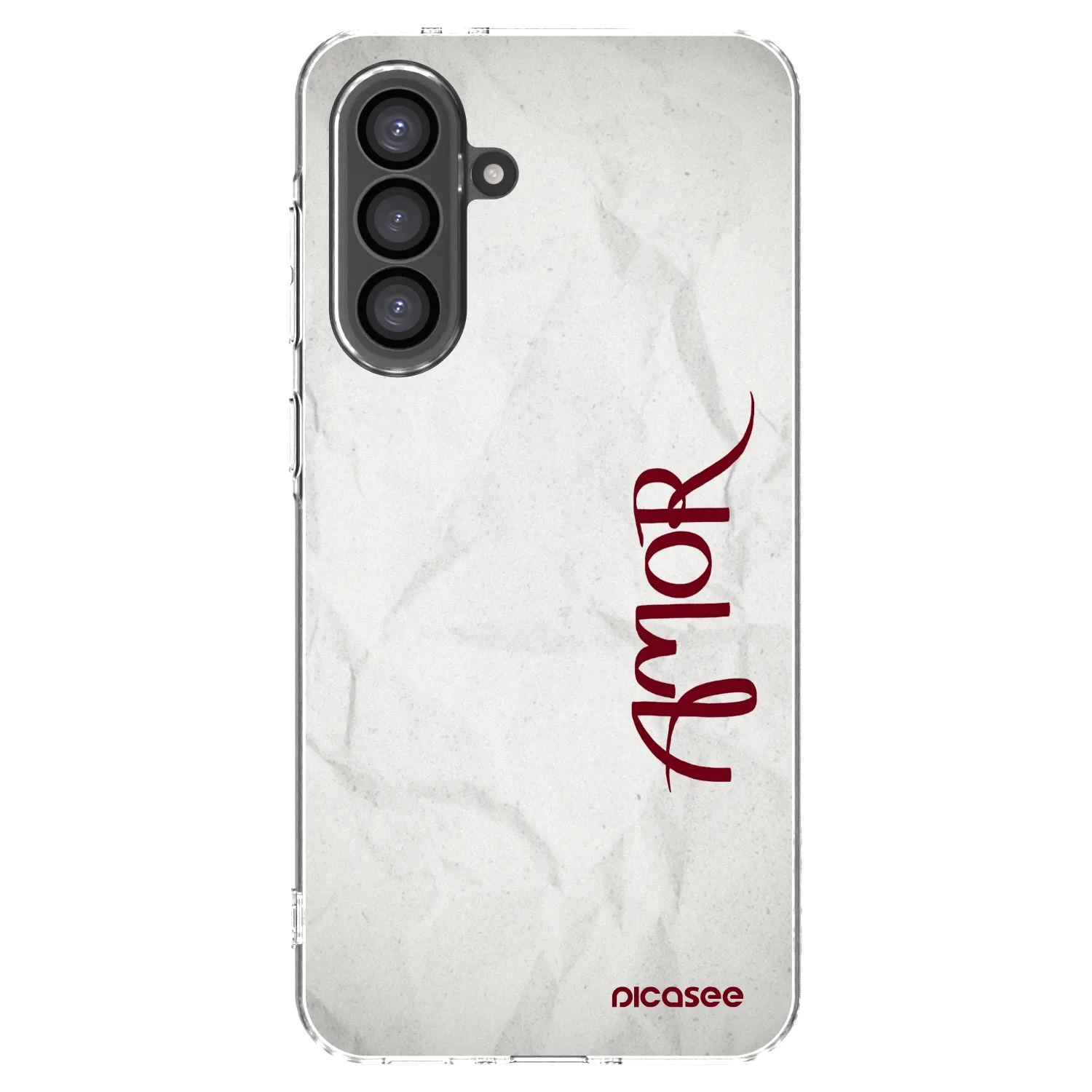 Picasee silikonový průhledný obal pro Samsung Galaxy A56 5G A566B - Amor