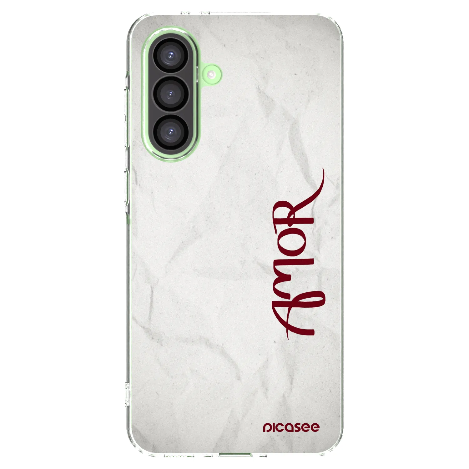 Picasee silikonový průhledný obal pro Samsung Galaxy A26 5G A266B - Amor