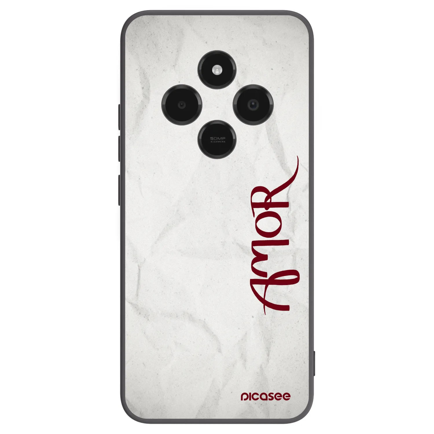 Picasee silikonový černý obal pro Xiaomi Poco C75 - Amor
