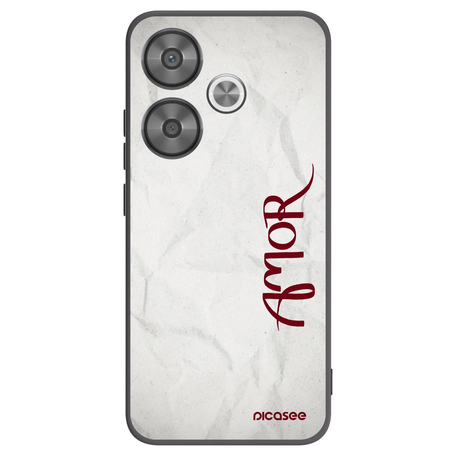 Picasee silikonový černý obal pro Xiaomi Poco F6 - Amor