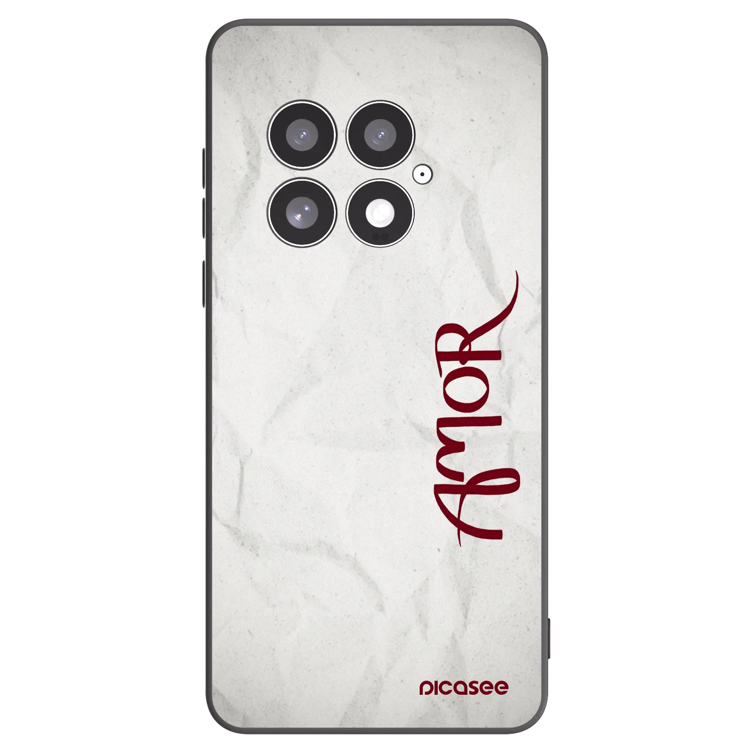 Picasee silikonový černý obal pro OnePlus 13 5G - Amor