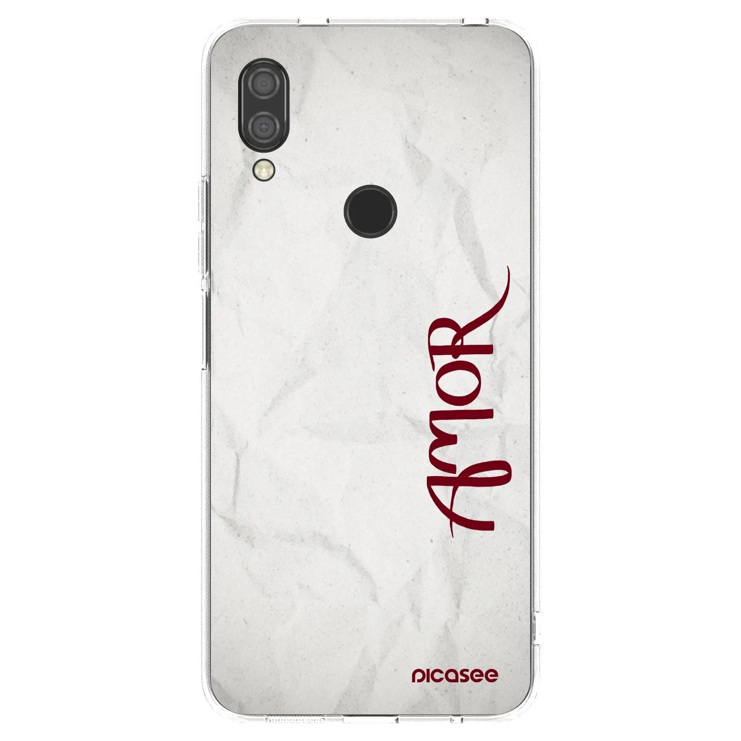 Picasee silikonový průhledný obal pro Xiaomi Redmi 7 - Amor