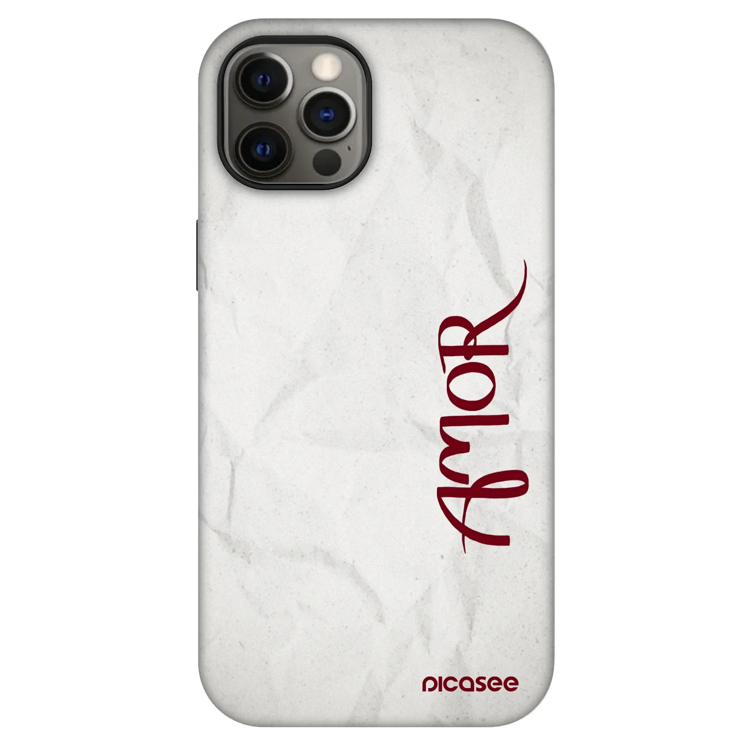 Picasee Fashion Case MagSafe Apple iPhone 12 Pro - Amor