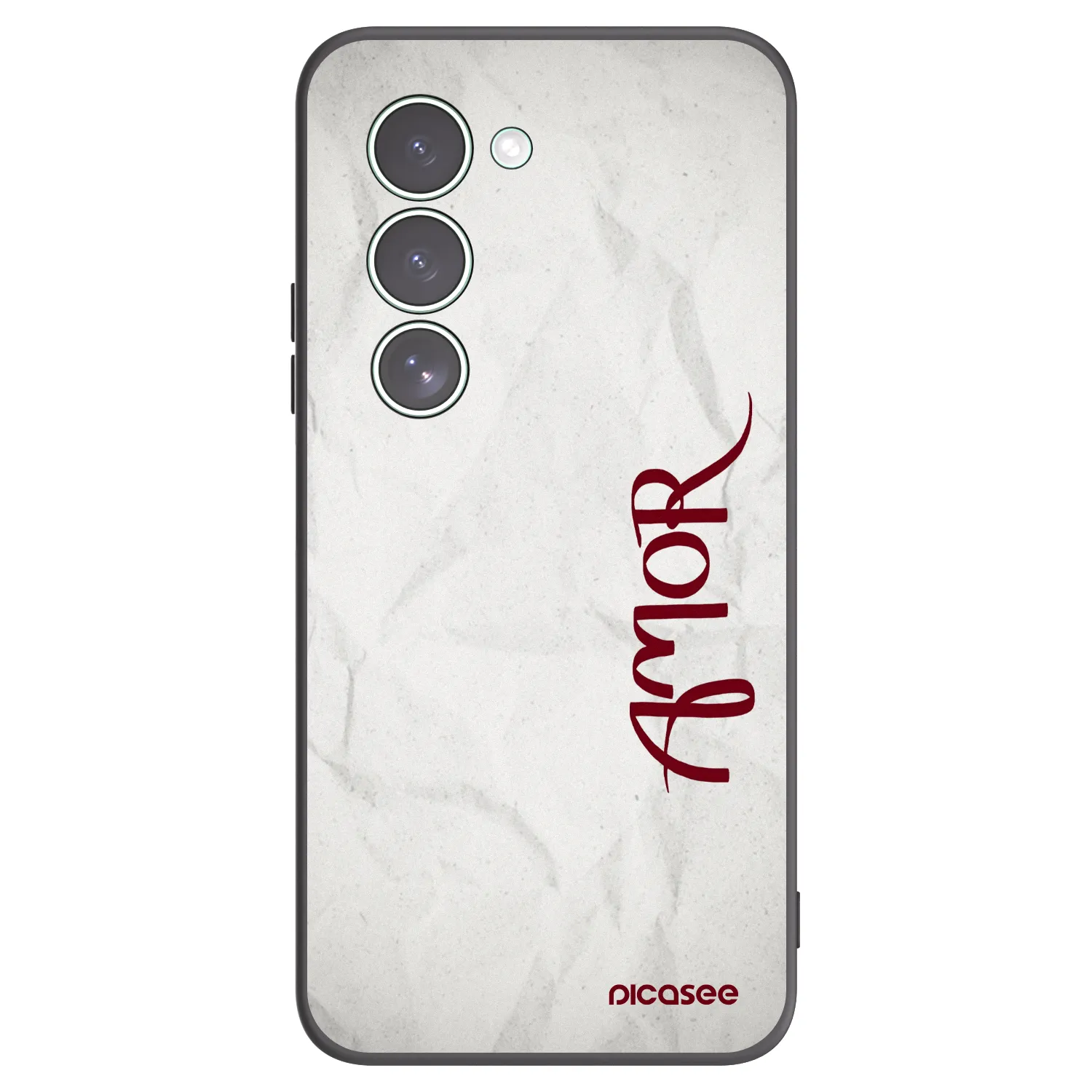 Picasee silikonový černý obal pro Xiaomi Redmi 15 5G - Amor