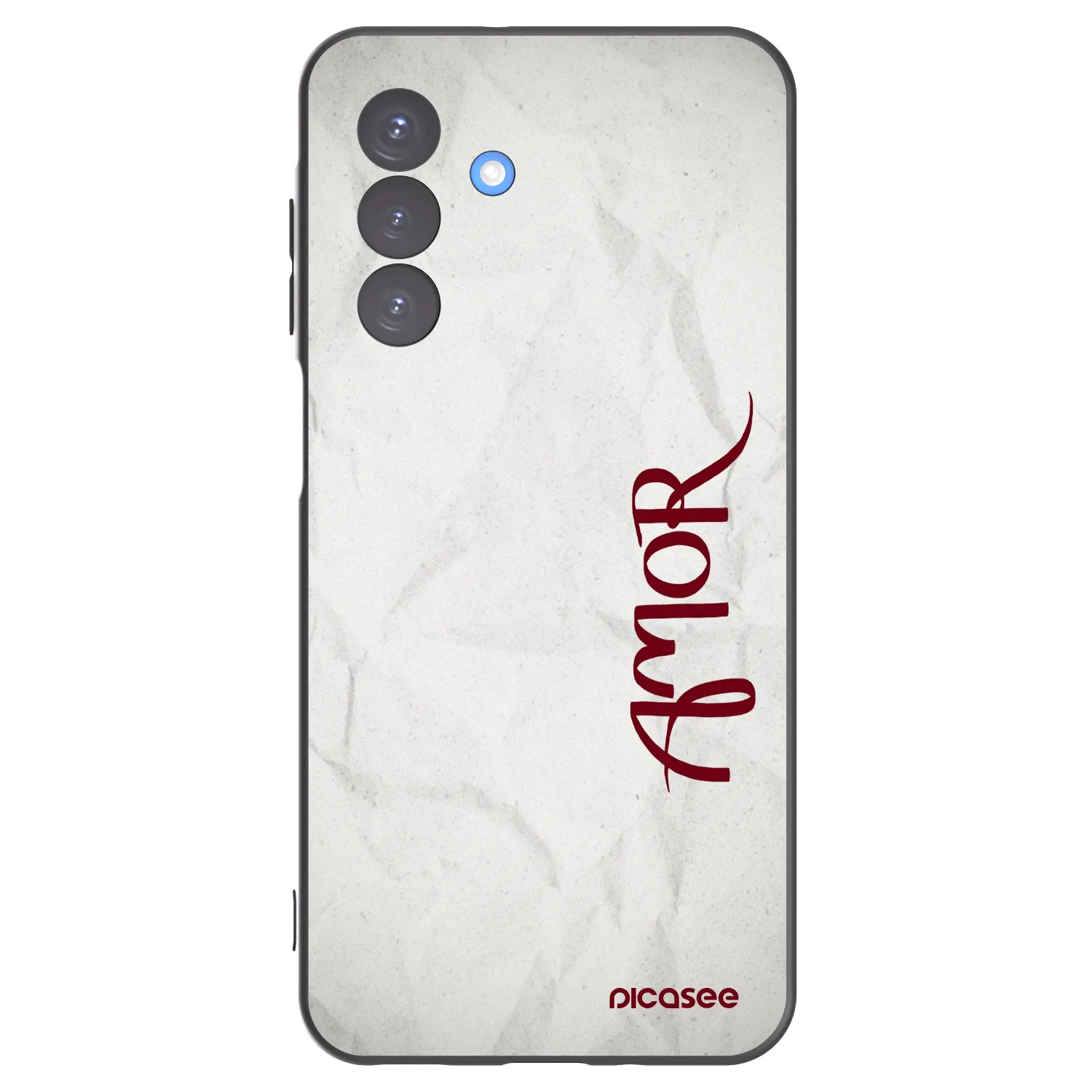Picasee silikonový černý obal pro Samsung Galaxy A17 5G - Amor