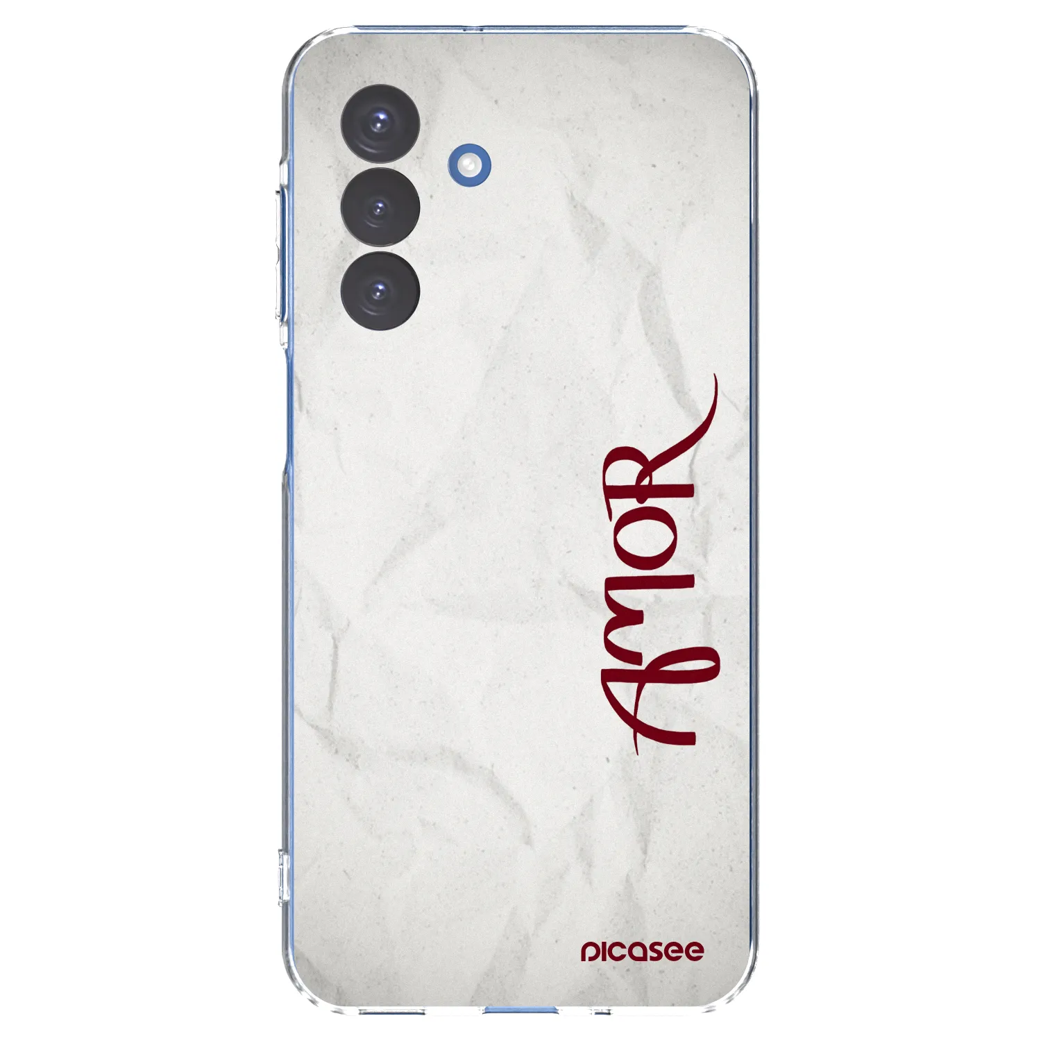 Picasee silikonový průhledný obal pro Samsung Galaxy A17 5G - Amor