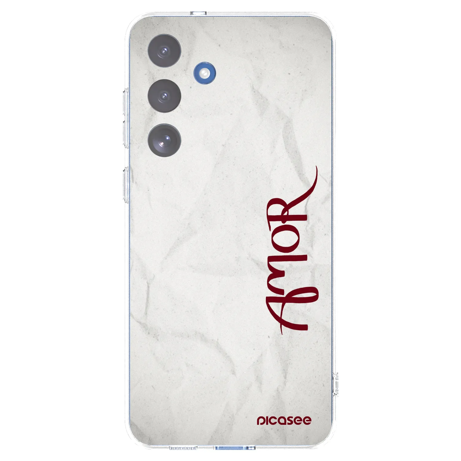 Picasee silikonový průhledný obal pro Samsung Galaxy S25 FE 5G - Amor