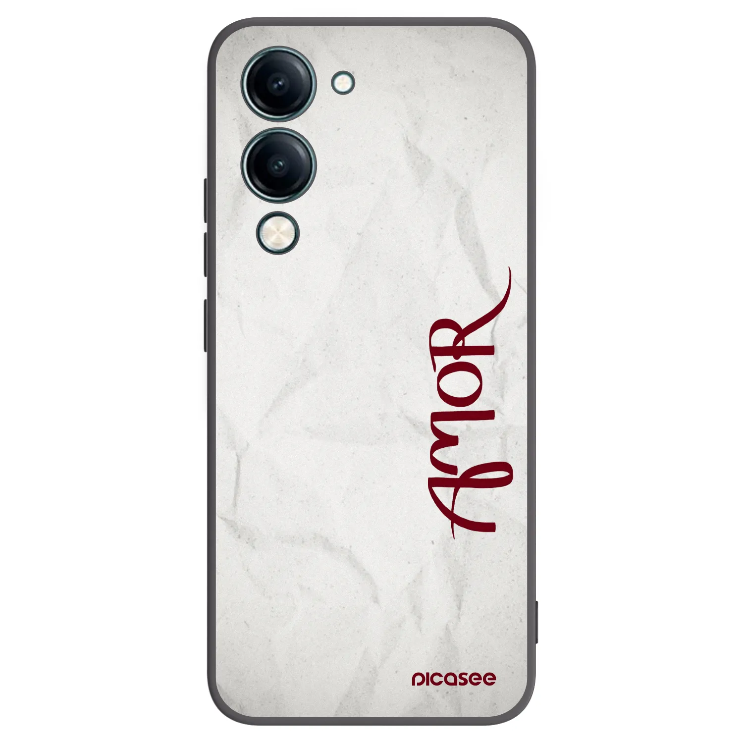 Picasee silikonový černý obal pro Vivo Y29s 5G - Amor
