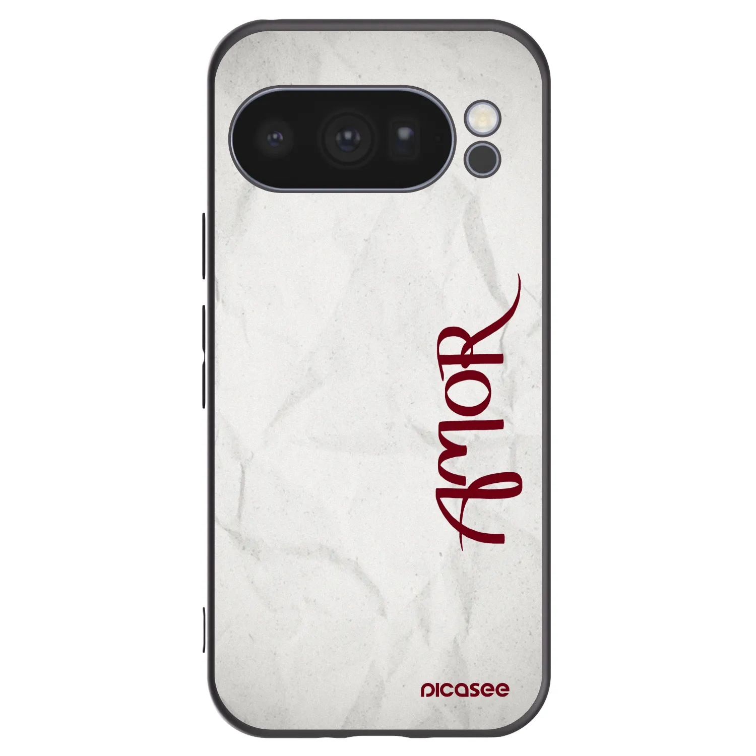 Picasee silikonový černý obal pro Google Pixel 10 Pro - Amor