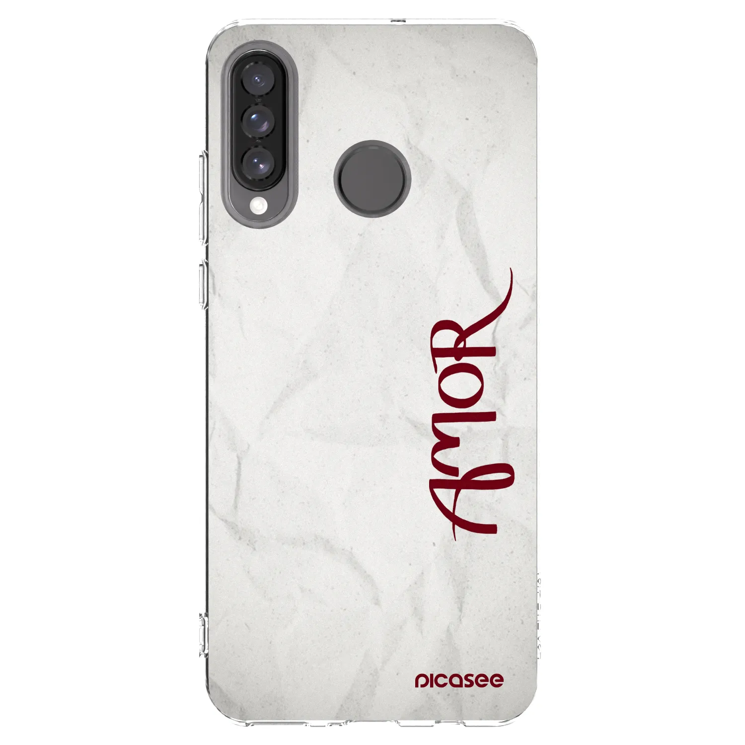 Picasee silikonový průhledný obal pro Huawei P30 Lite - Amor