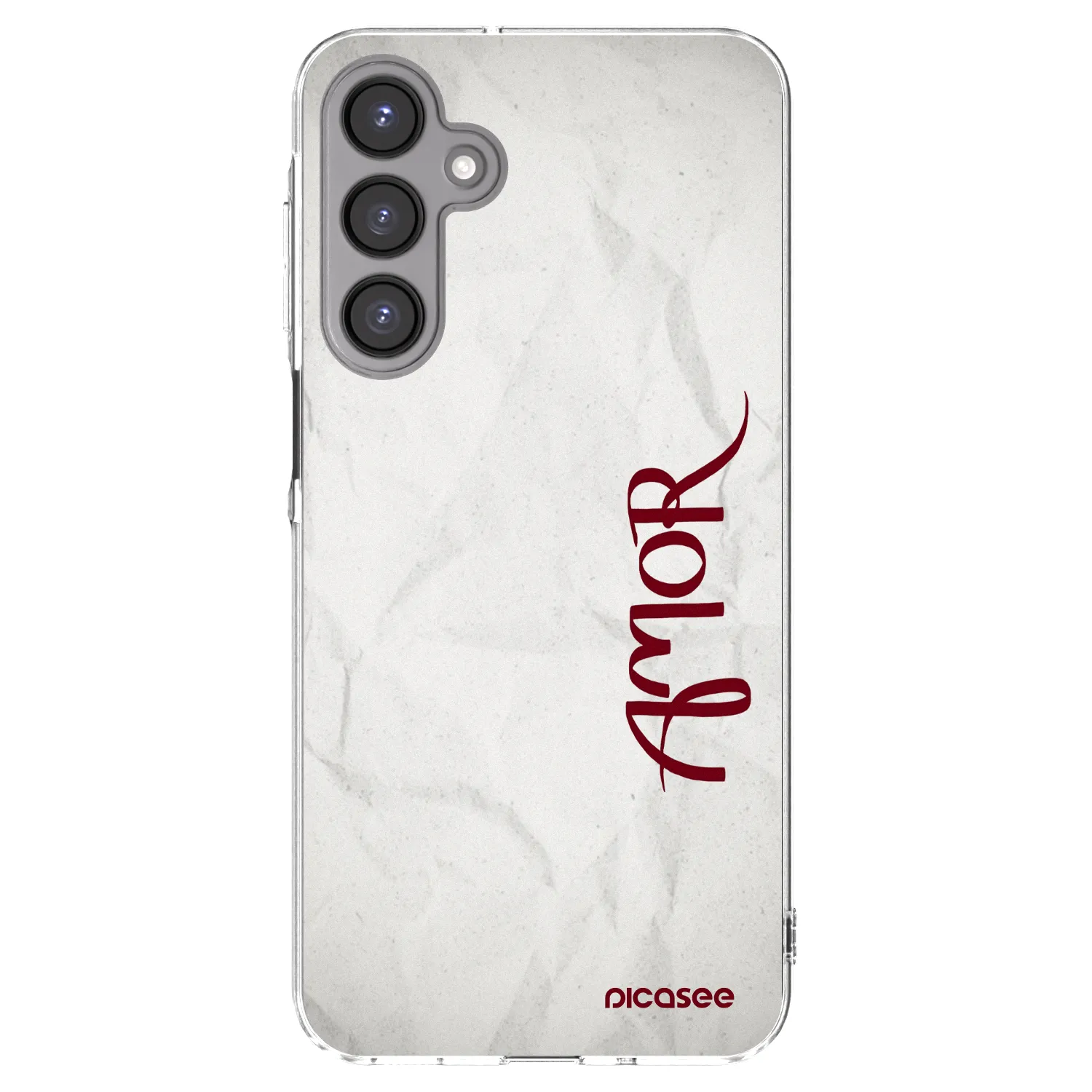 Picasee silikonový průhledný obal pro Samsung Galaxy A16 4G - Amor