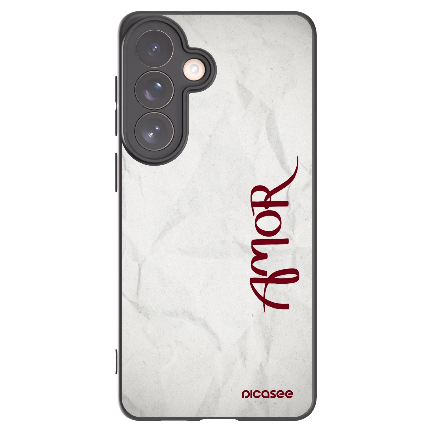 Picasee silikonový černý obal pro Samsung Galaxy S26+ - Amor