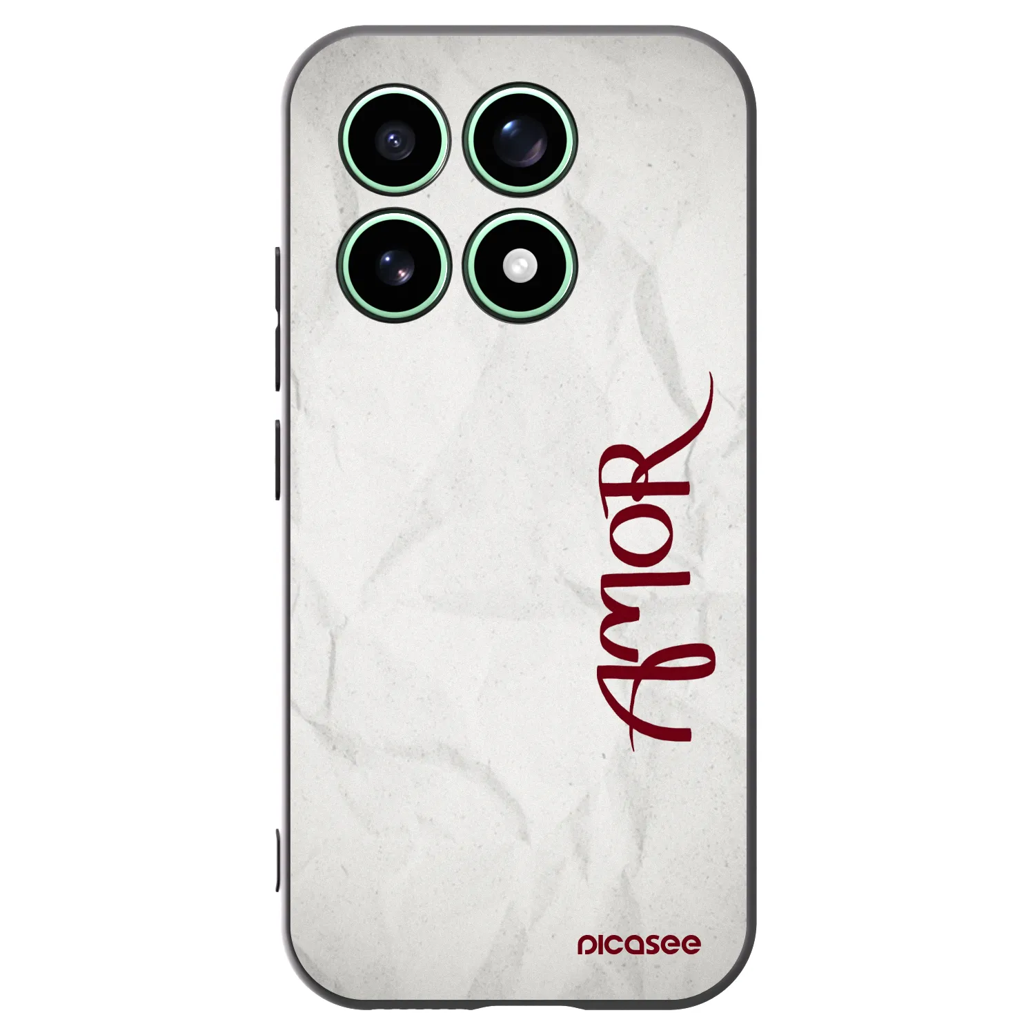 Picasee silikonový černý obal pro Xiaomi 17 - Amor