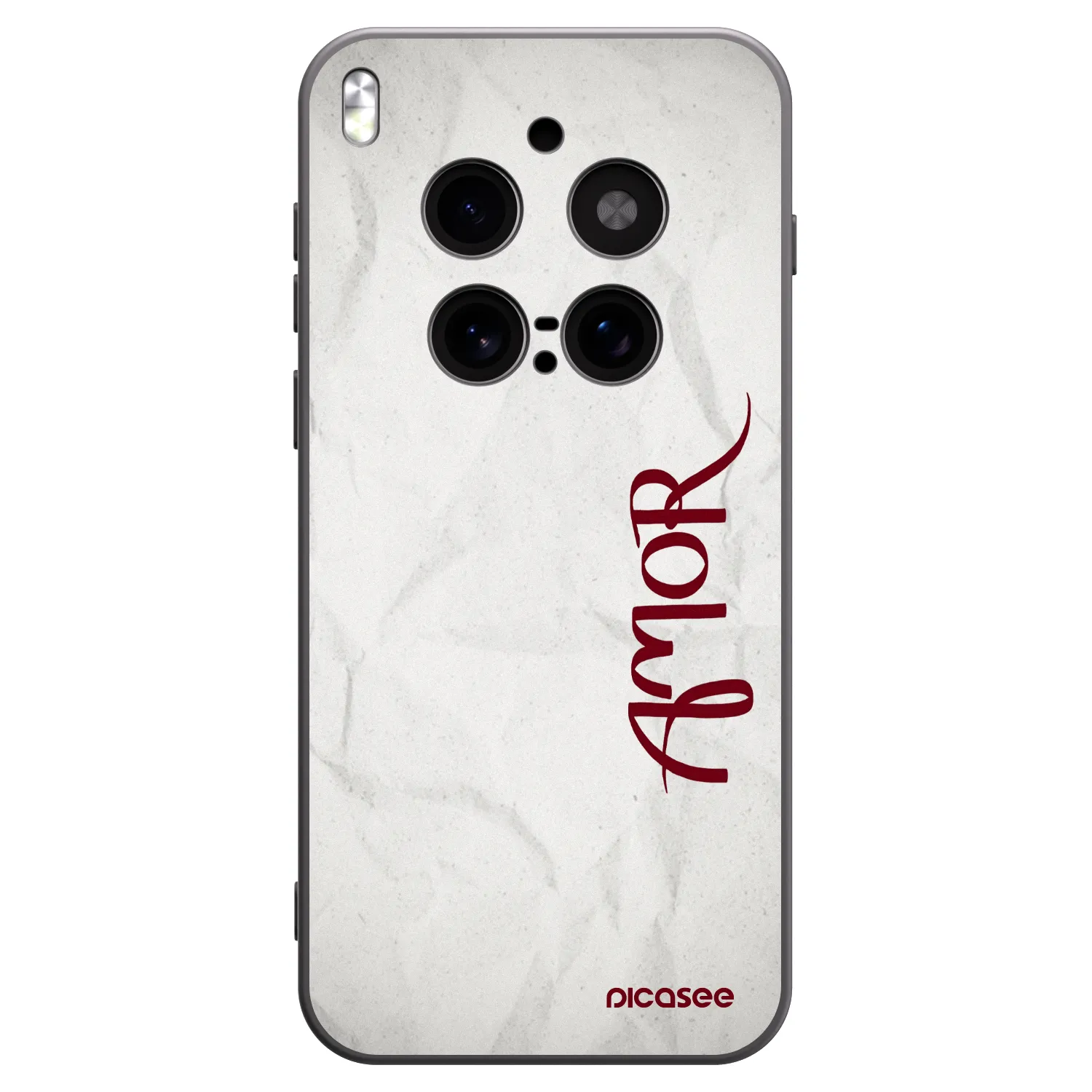 Picasee silikonový černý obal pro Vivo X300 Pro - Amor