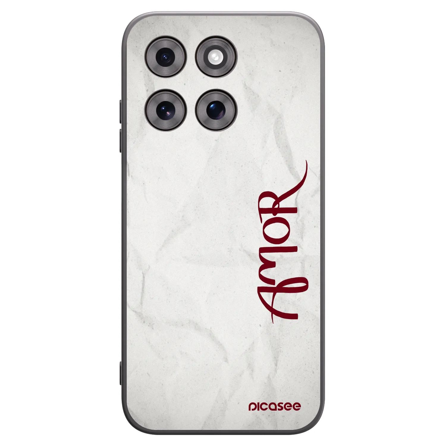 Picasee silikonový černý obal pro Motorola Moto G77 - Amor