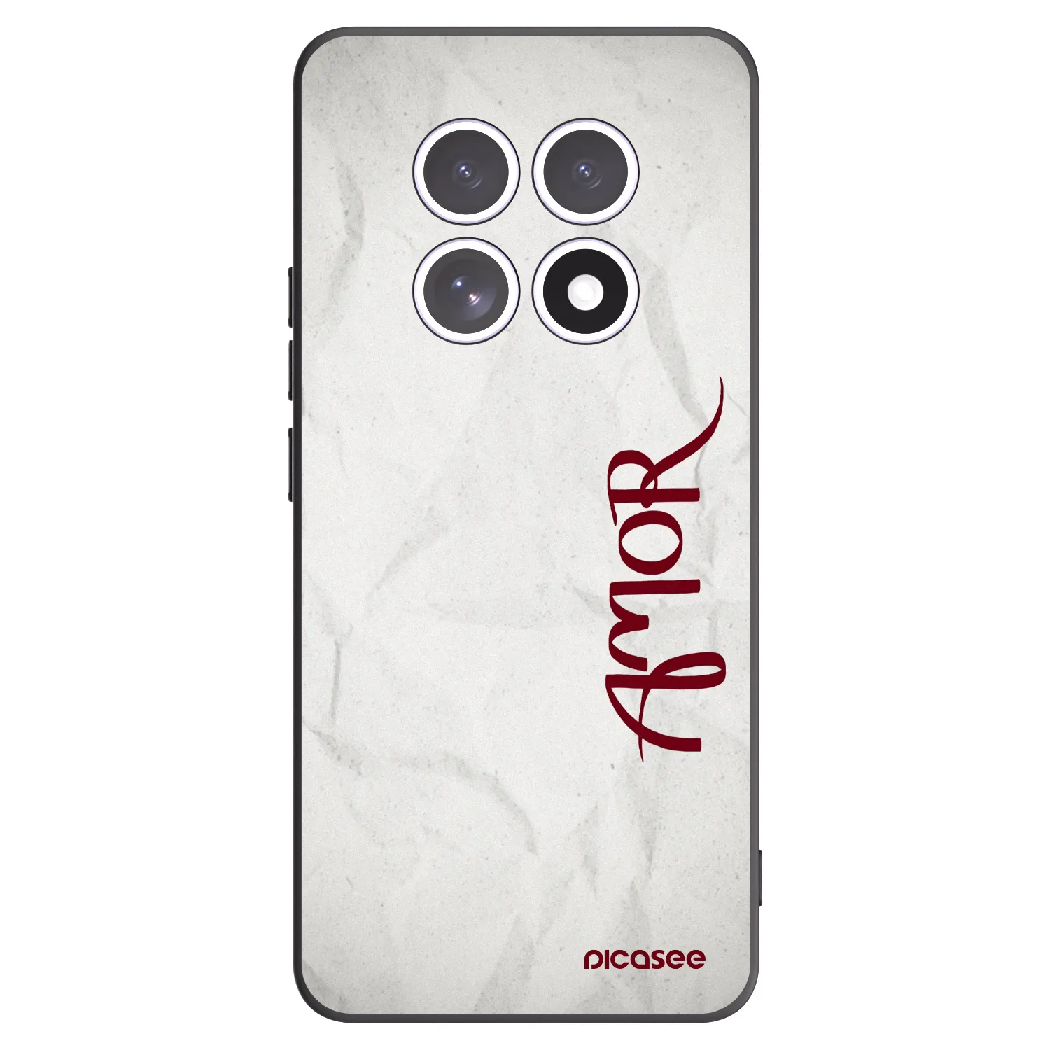 Picasee silikonový černý obal pro Xiaomi Redmi Note 15 5G - Amor