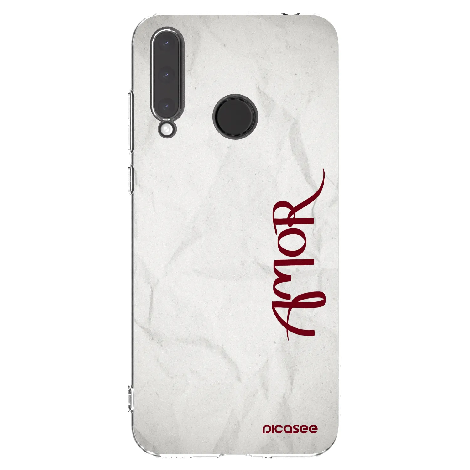Picasee silikonový průhledný obal pro Honor 20 Lite - Amor