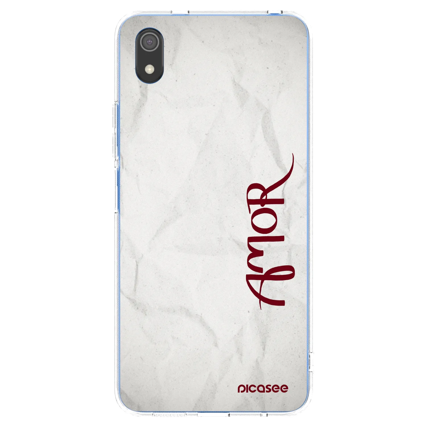 Picasee silikonový průhledný obal pro Xiaomi Redmi 7A - Amor