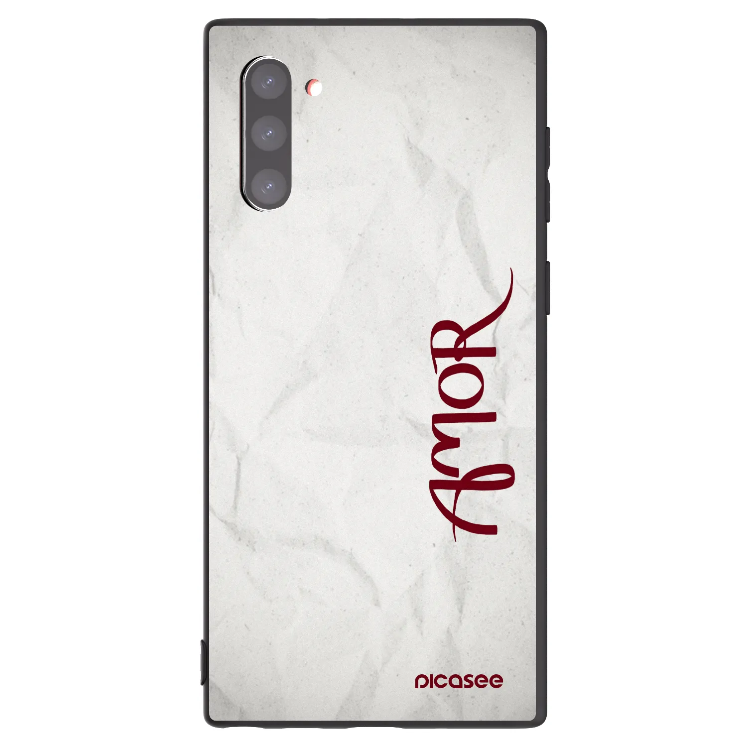 Picasee silikonový černý obal pro Samsung Galaxy Note 10 N970F - Amor