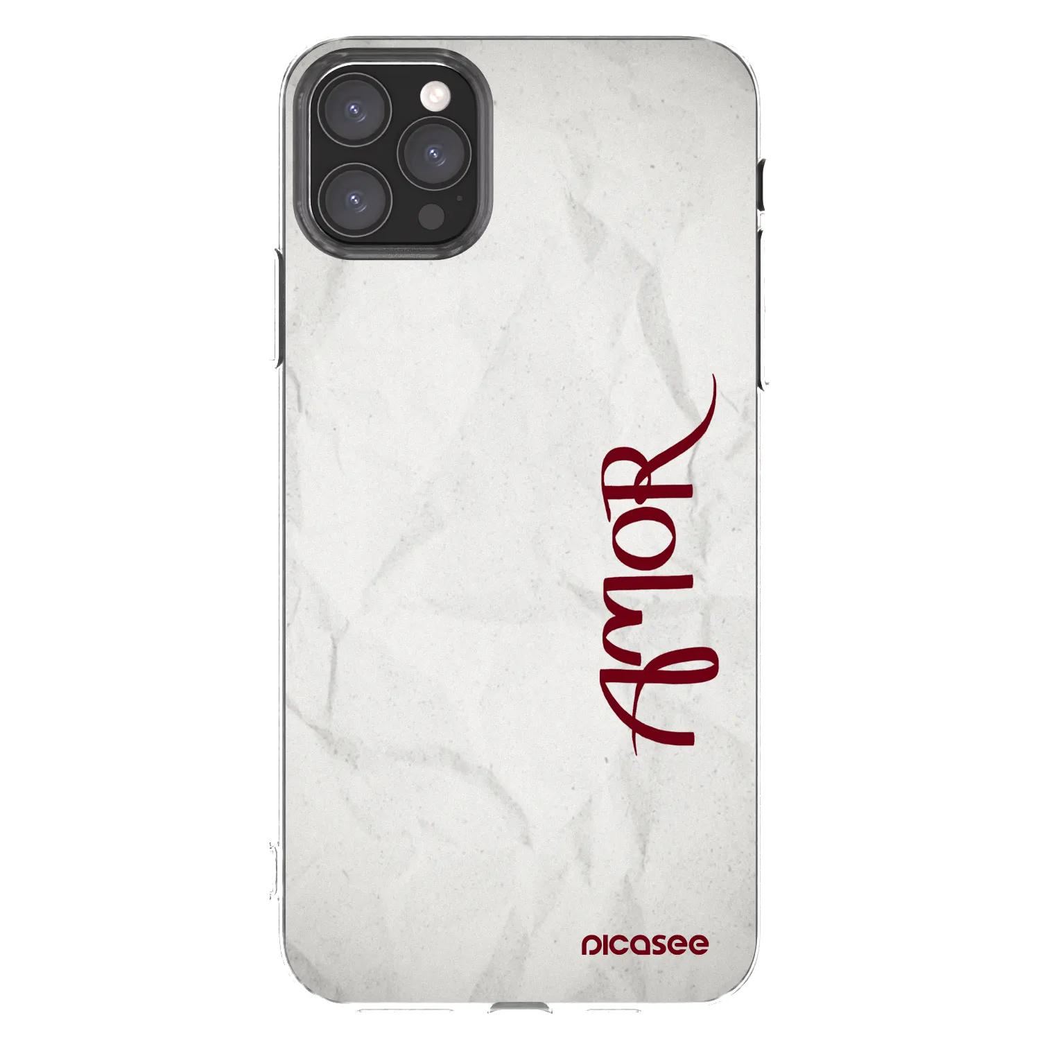 Picasee silikonový průhledný obal pro Apple iPhone 11 Pro Max - Amor