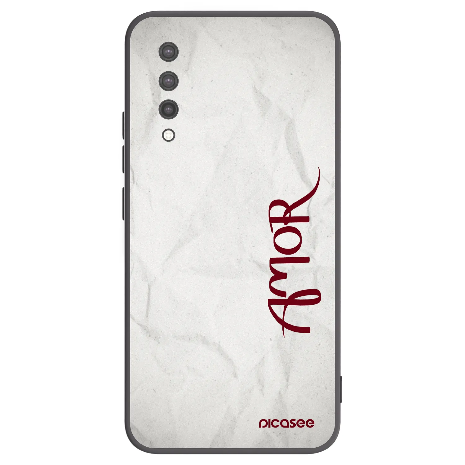Picasee silikonový černý obal pro Xiaomi Mi 9 Lite - Amor