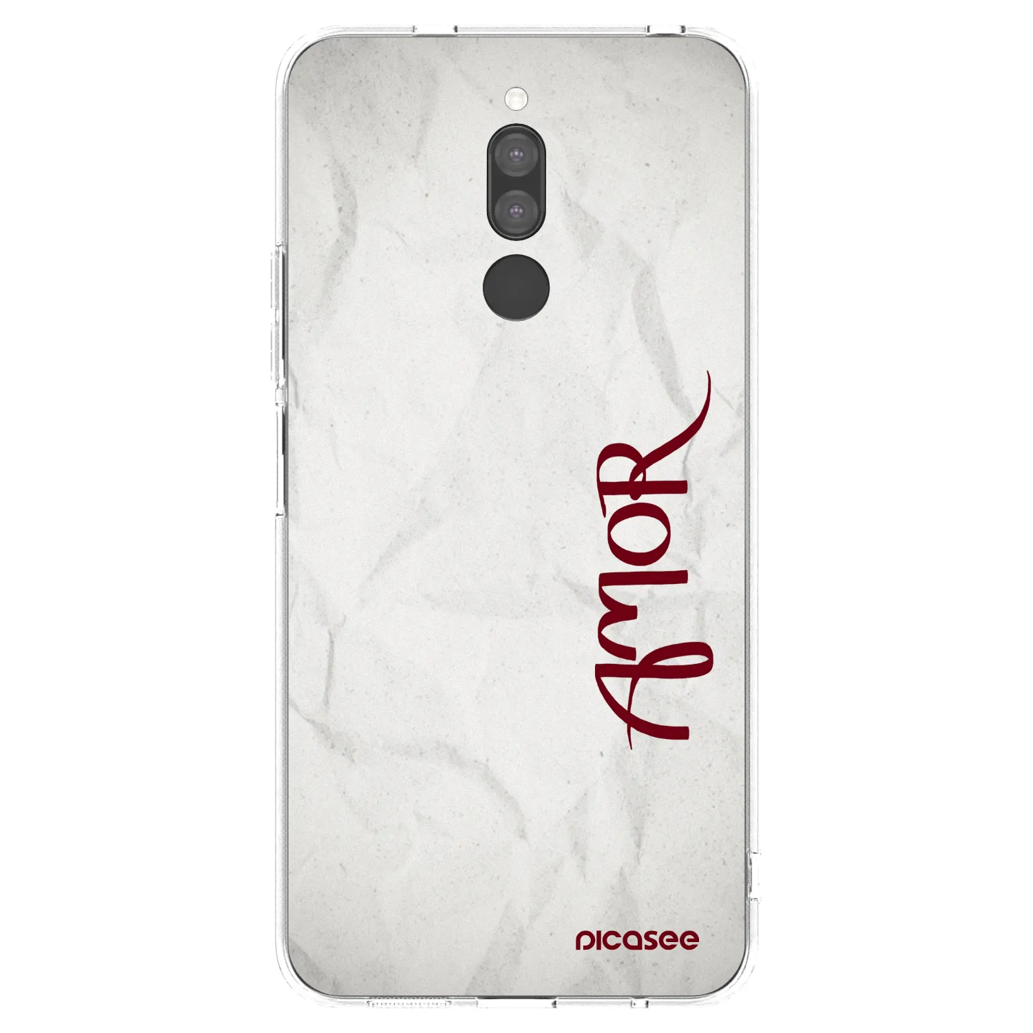 Picasee silikonový průhledný obal pro Xiaomi Redmi 8 - Amor