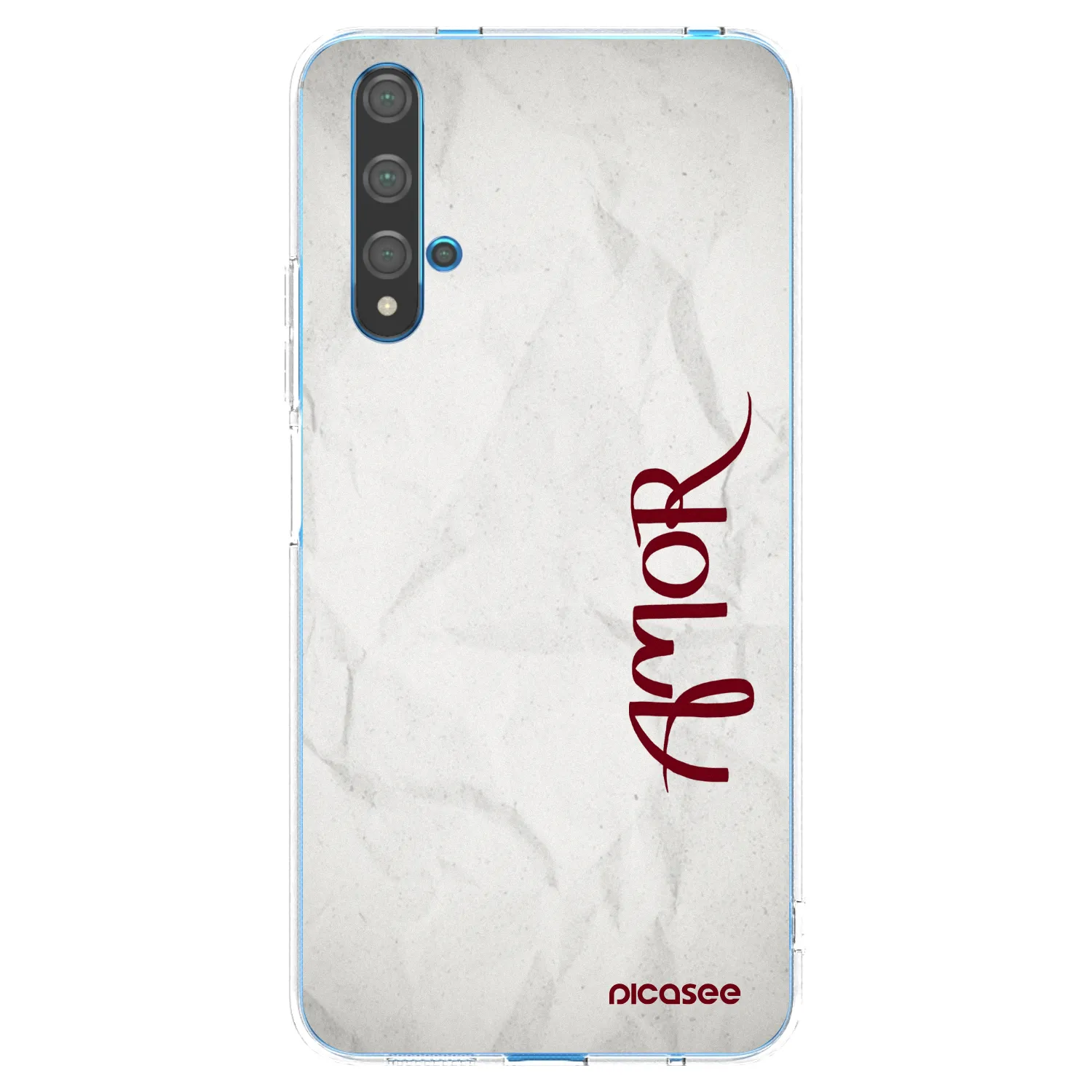 Picasee silikonový průhledný obal pro Huawei Nova 5T - Amor