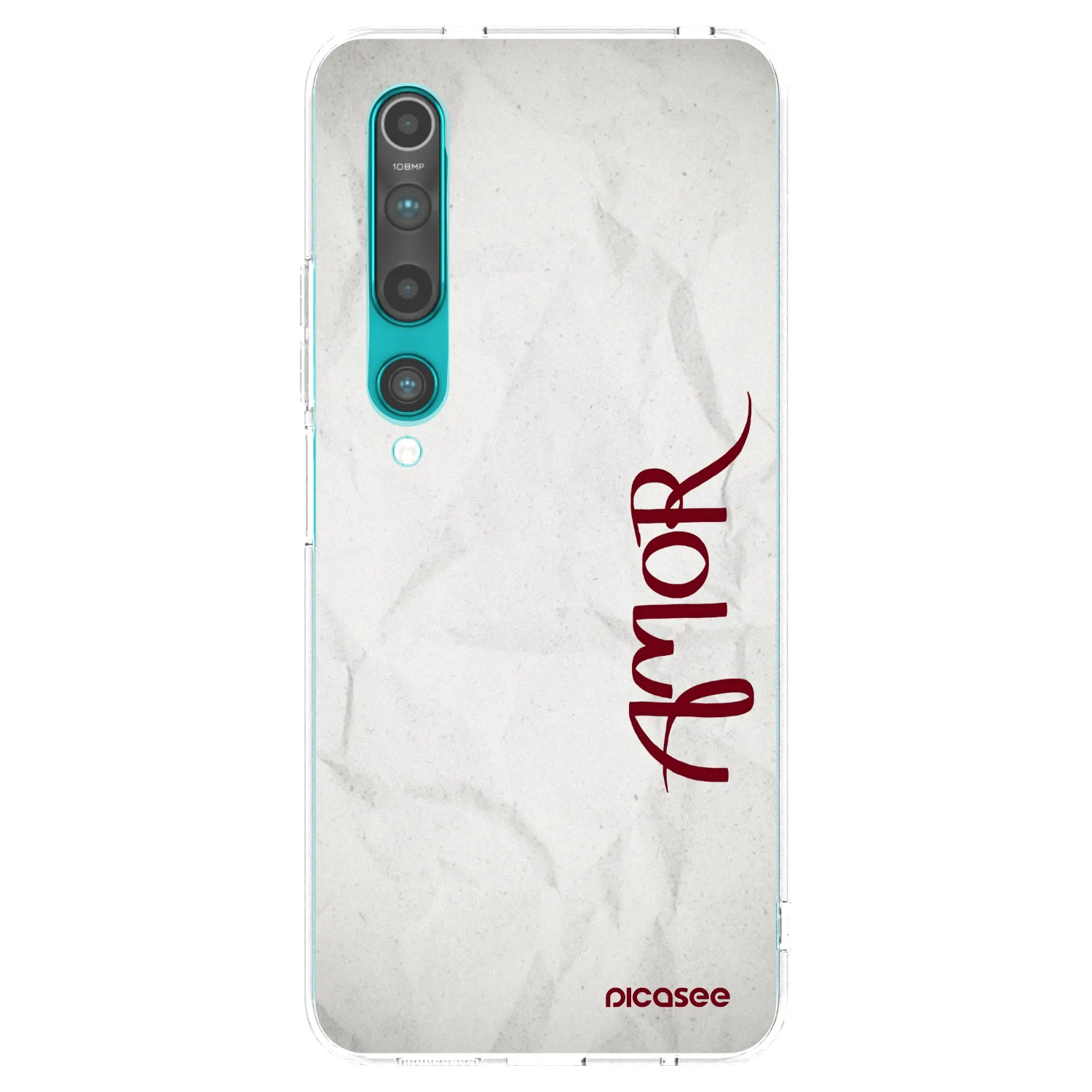 Picasee silikonový průhledný obal pro Xiaomi Mi 10 - Amor