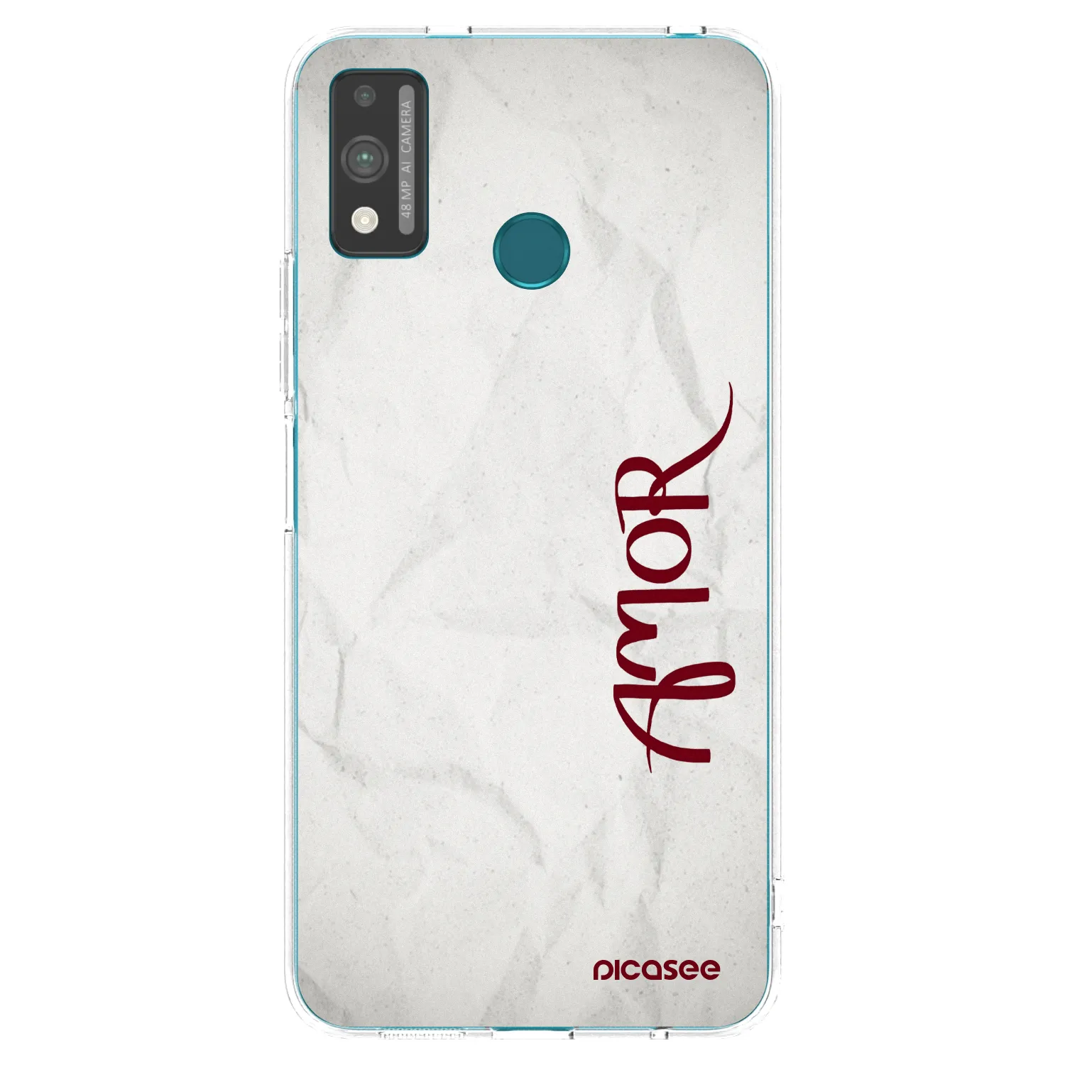 Picasee silikonový průhledný obal pro Honor 9X Lite - Amor